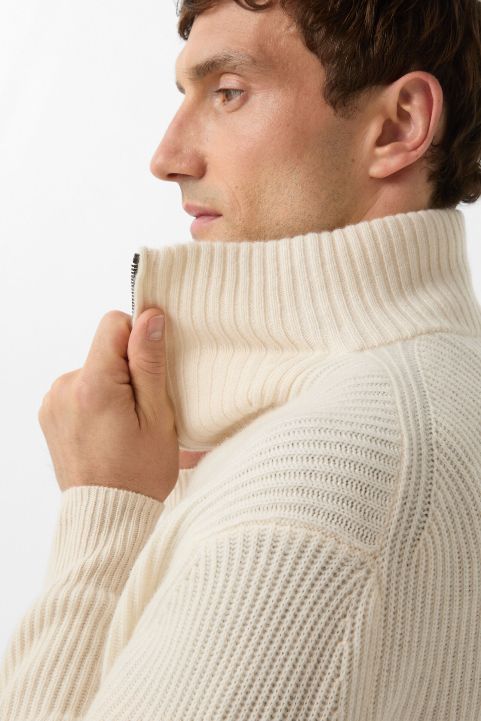 Balvin cashmere troyer Cream