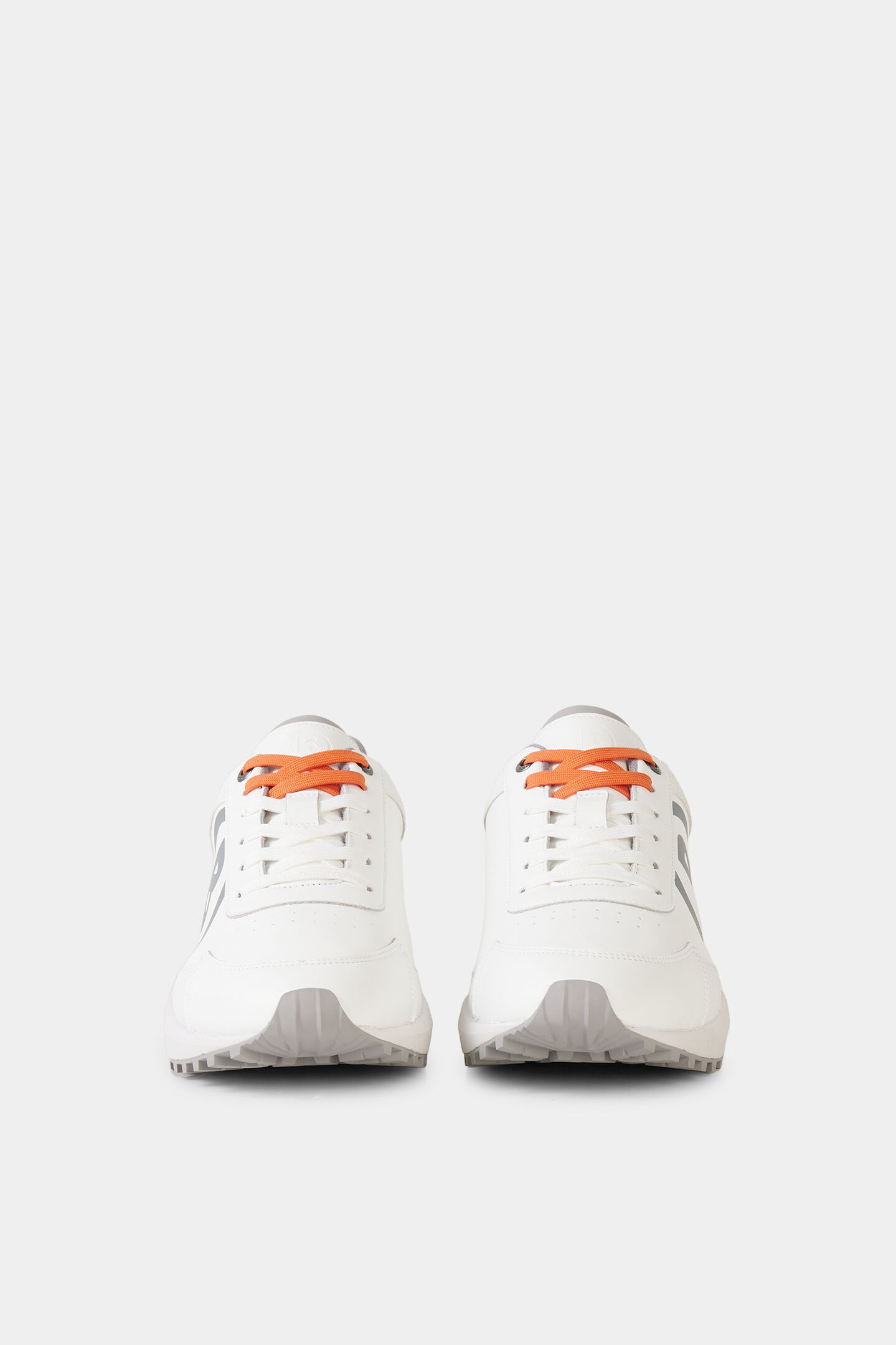 Golf sneaker White/Orange