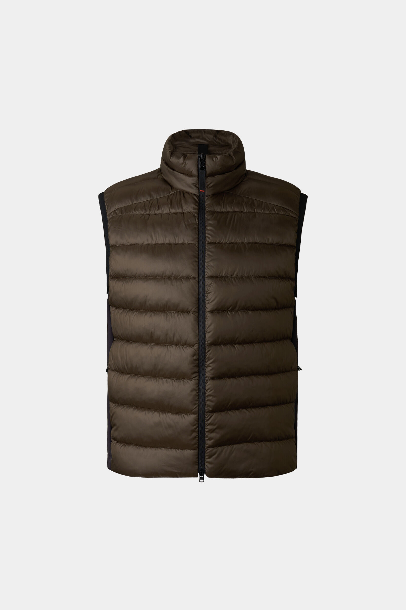 Homer quilted waistcoat Chocolate