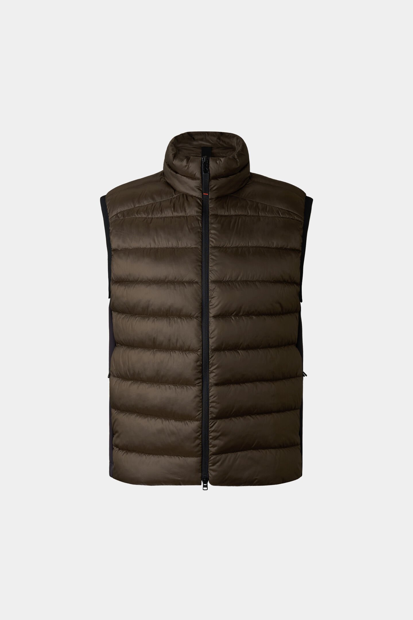 Homer quilted waistcoat Chocolate