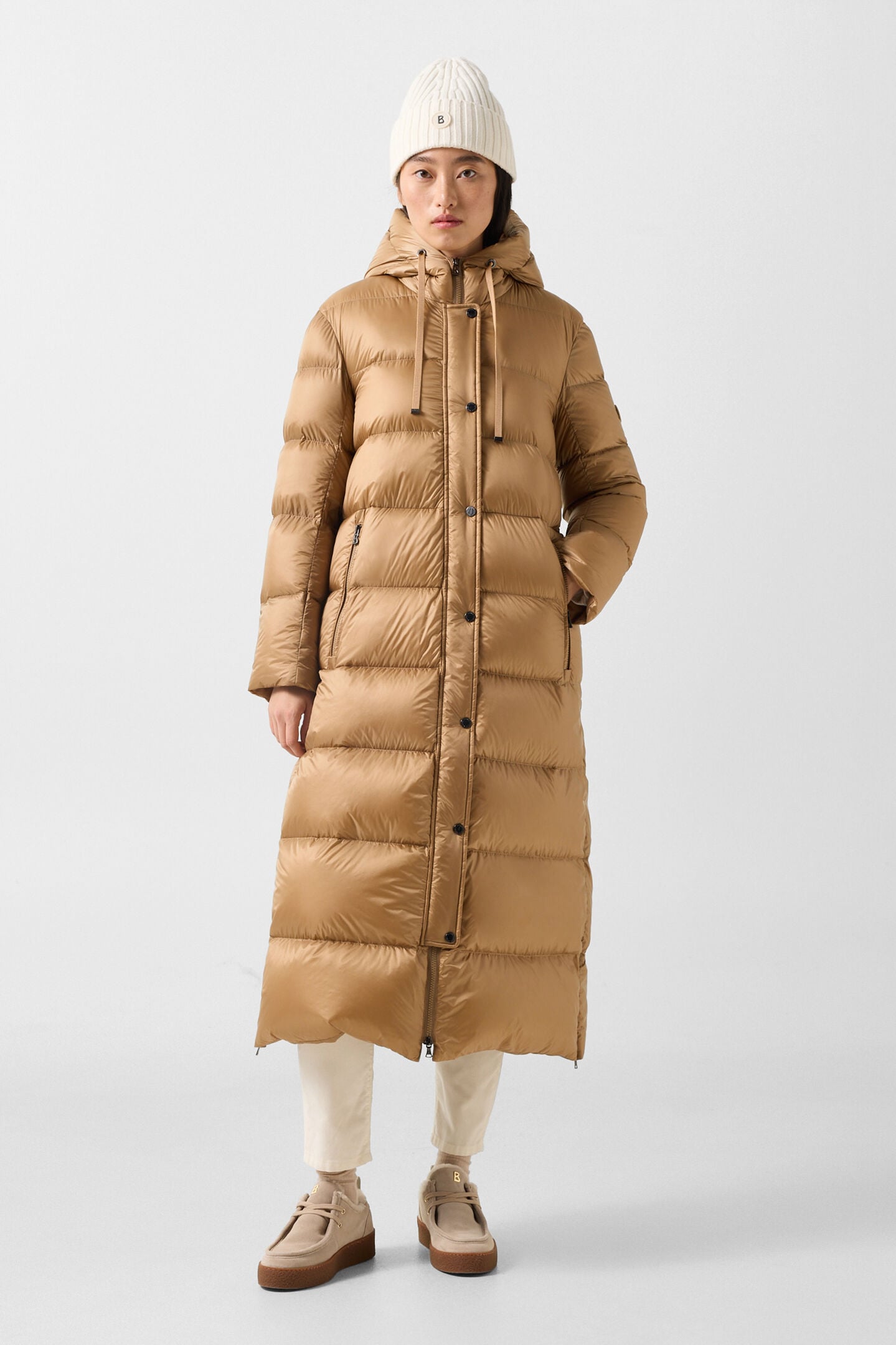 Maxie down coat Camel