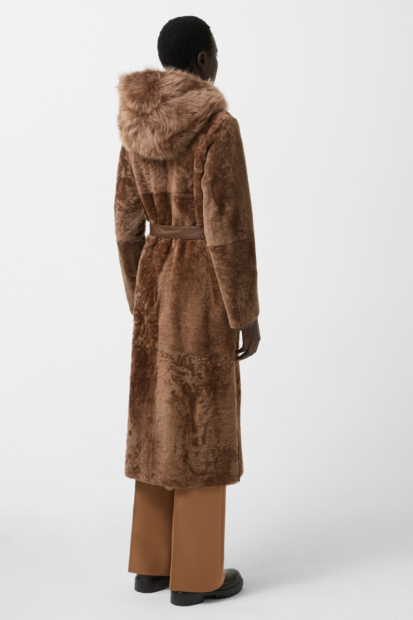 Peyton lambskin coat Hazel