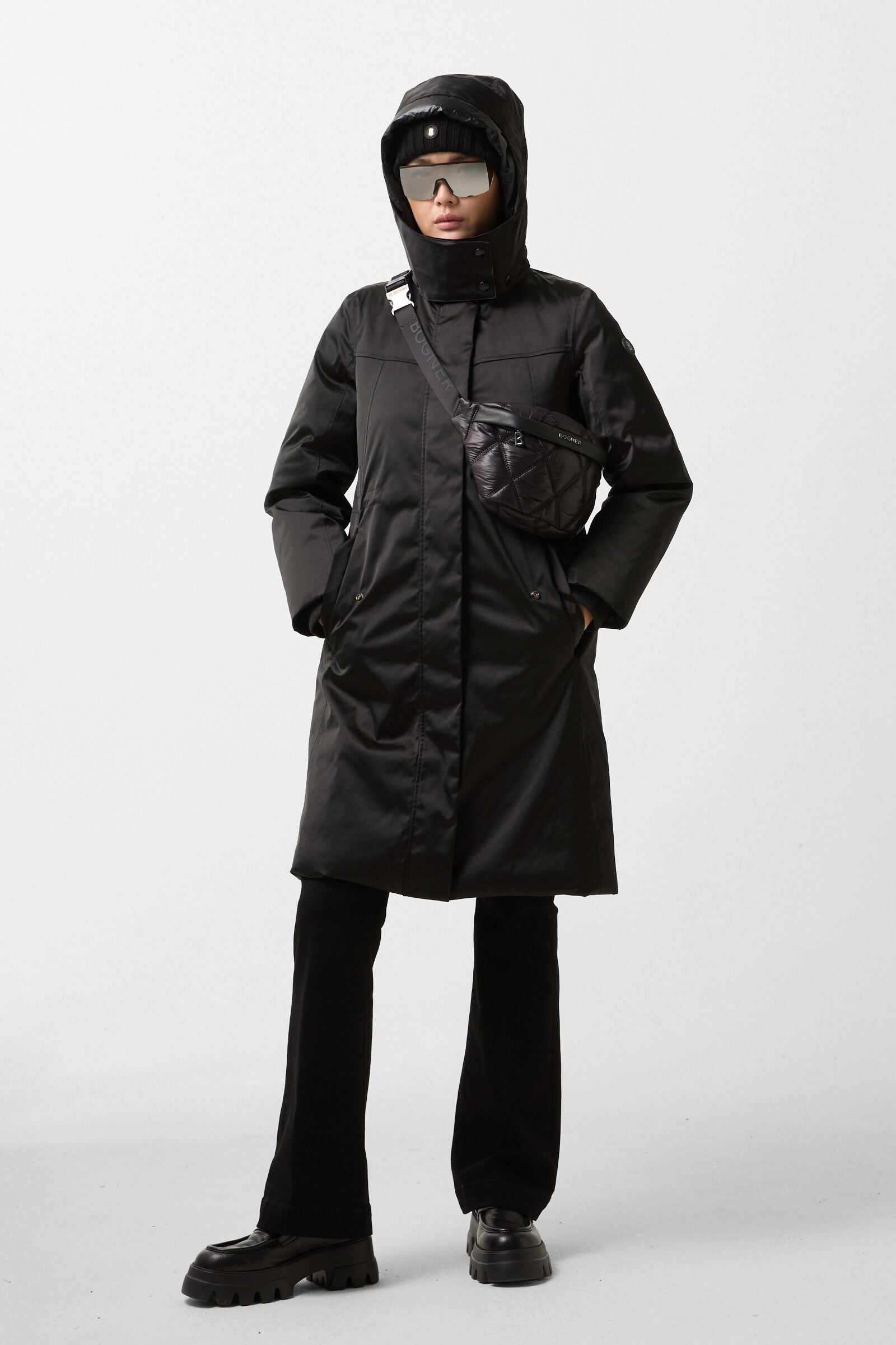 Manteau de duvet Lynn Noir