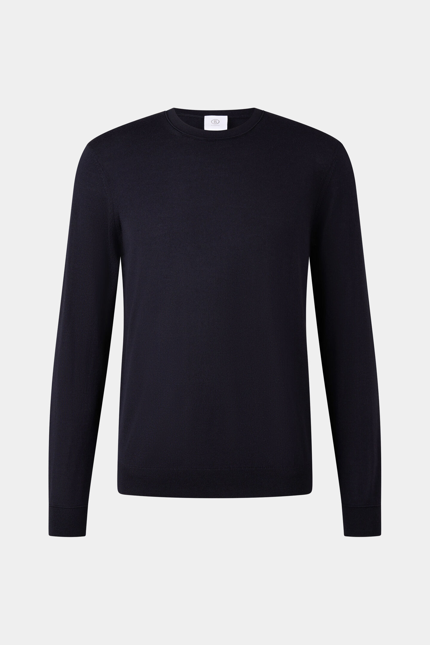 Fine knit jumper Ole Navy blue