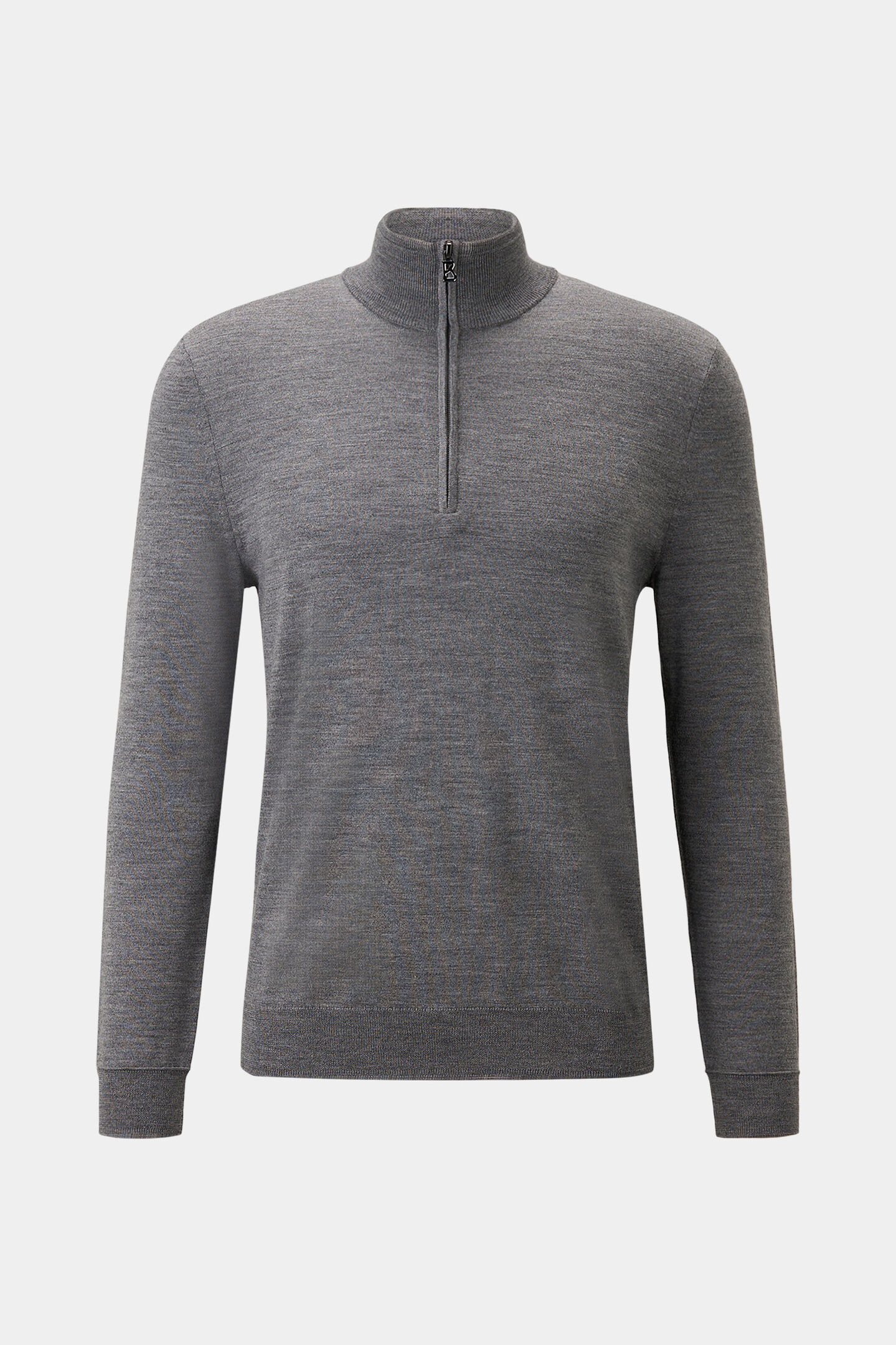 Ouri Half-zippered sweater Gray