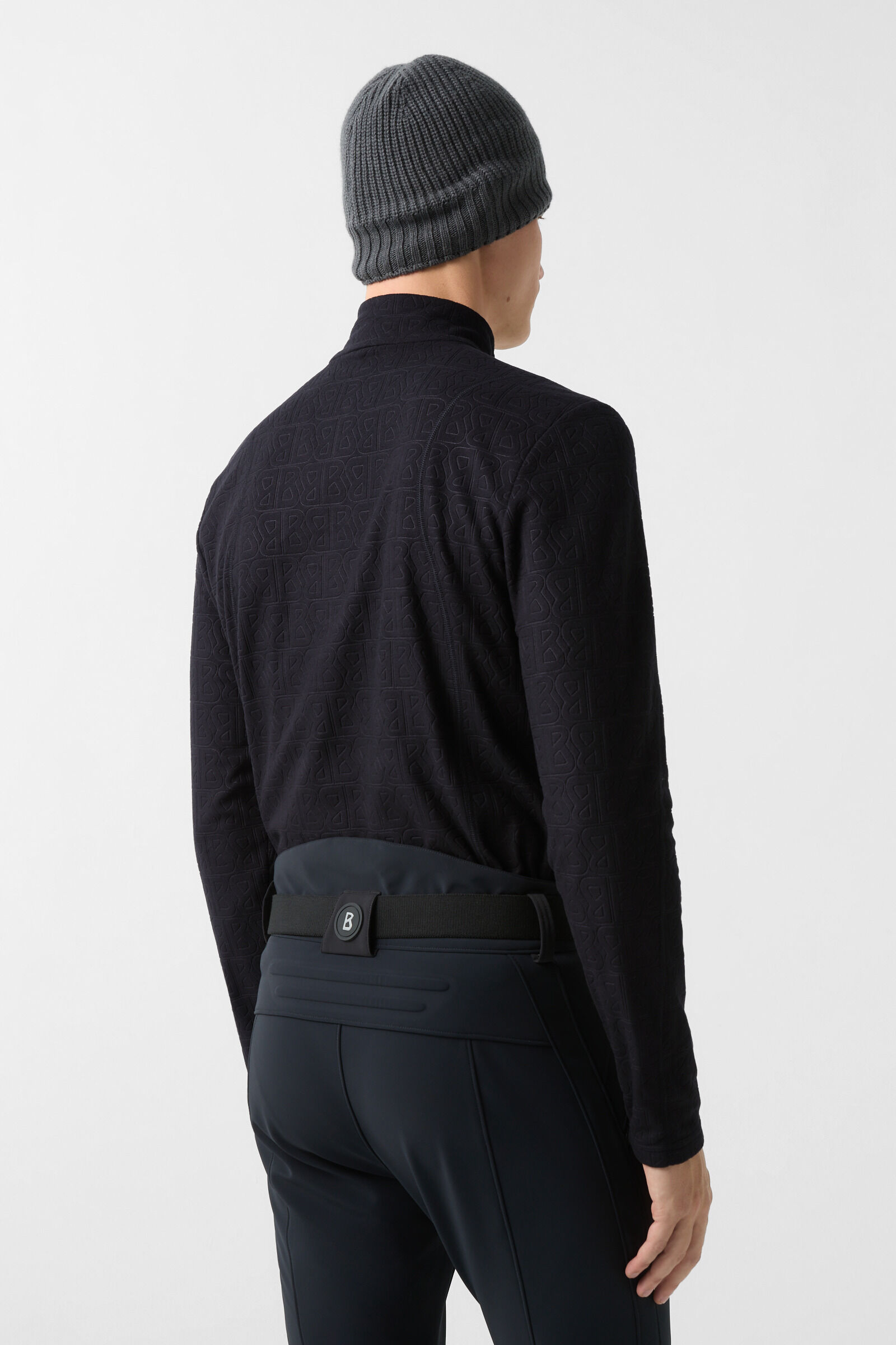 Harry fleece first layer Black