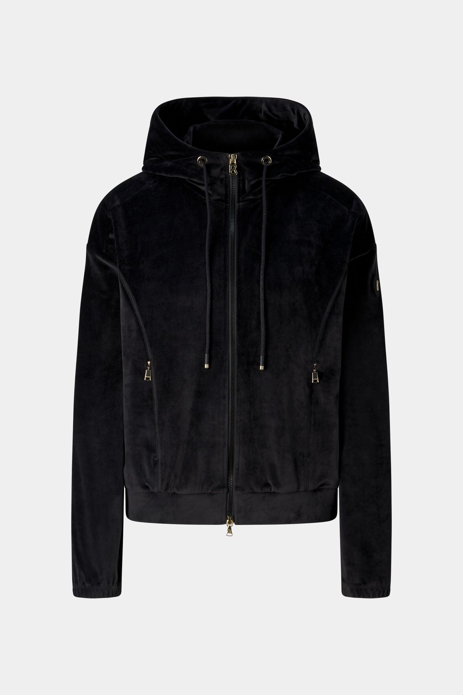 Midlayer-Samtjacke Francine Schwarz