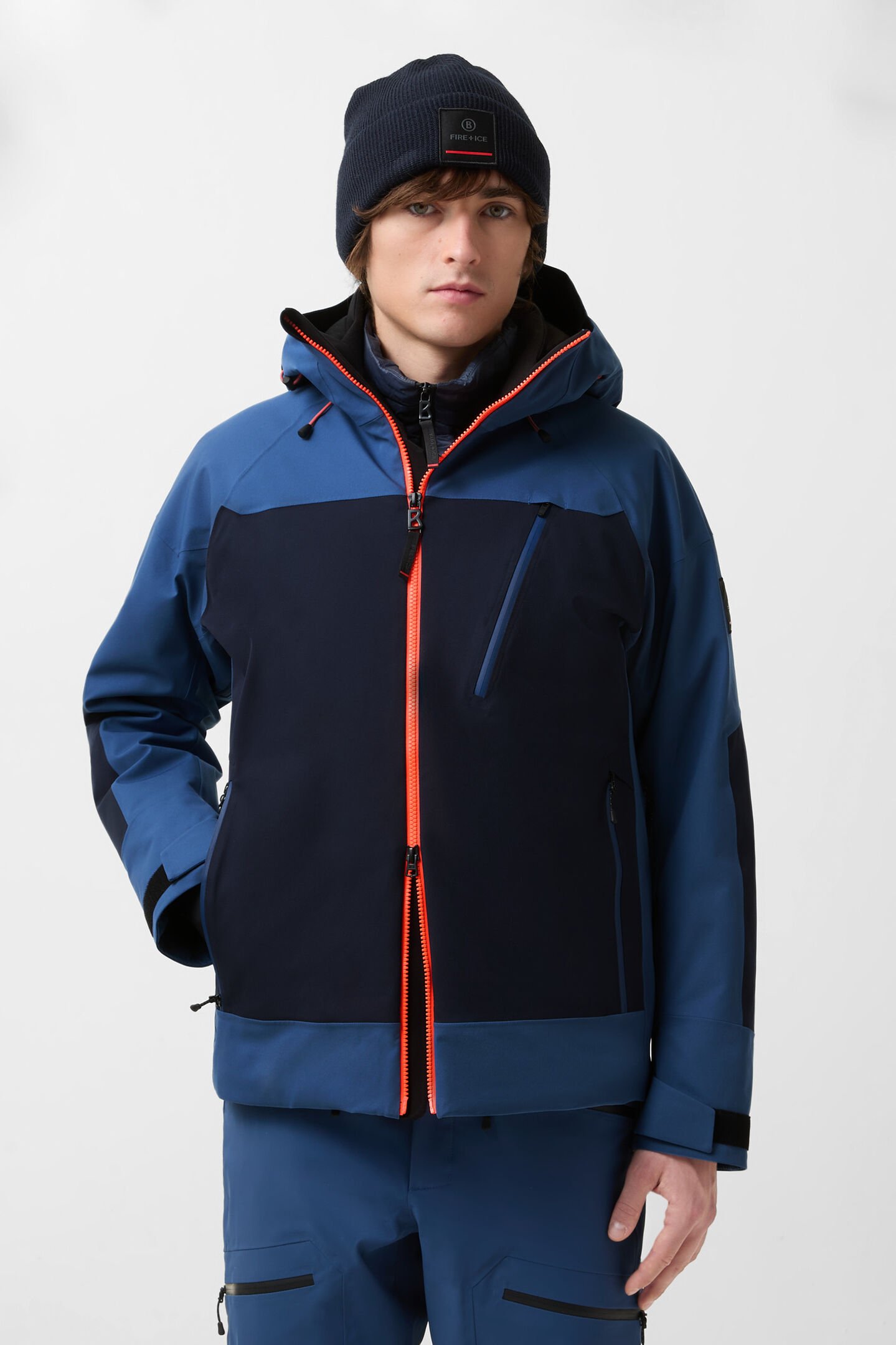 Tajo ski-jas Marineblauw/blauw