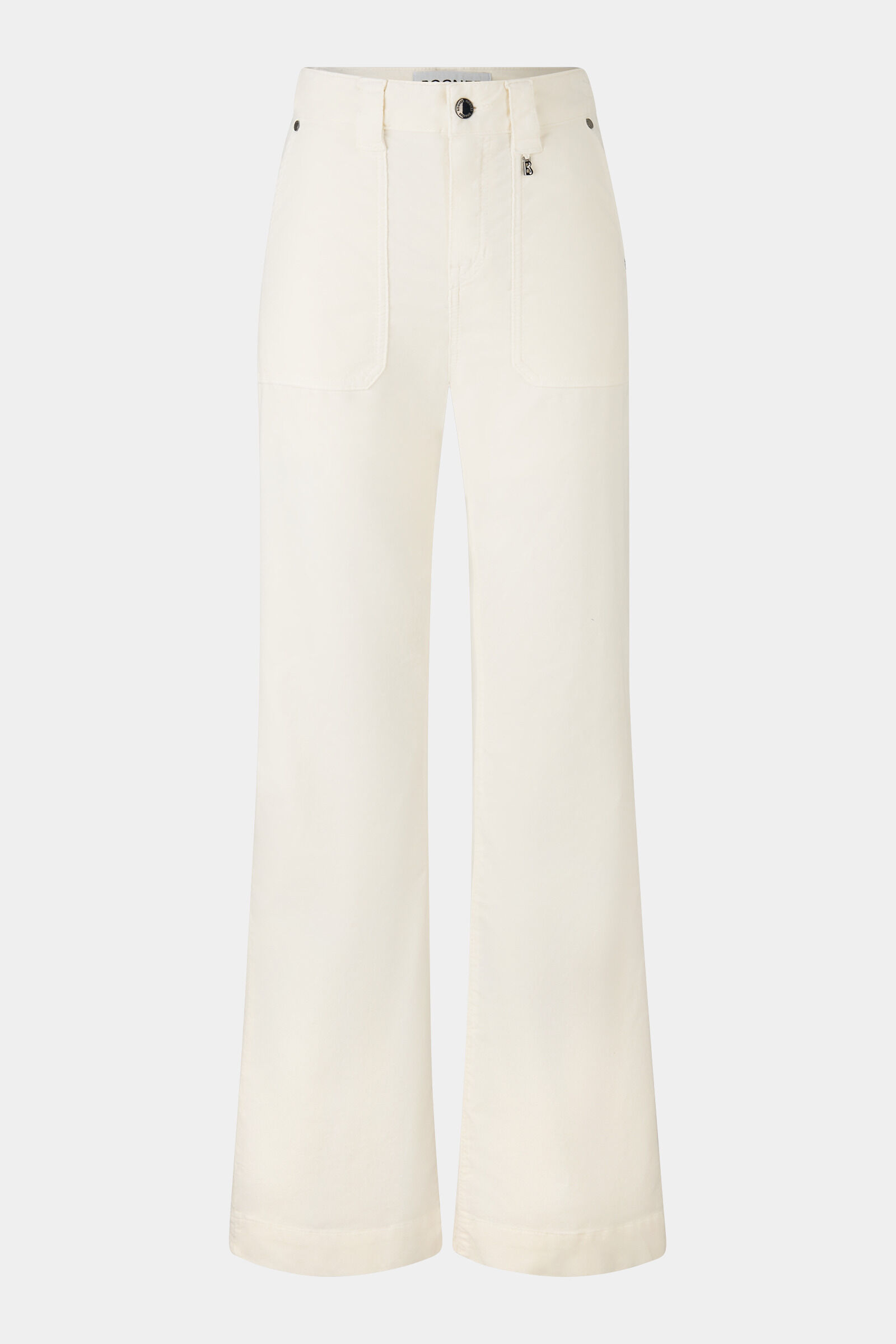 Devin velvet trousers Cream