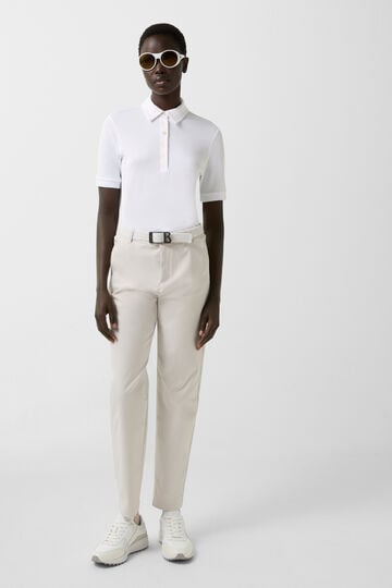 Funktions-Polo-Shirt Danielle Off-White Funktions-Polo-Shirt Danielle Off-White