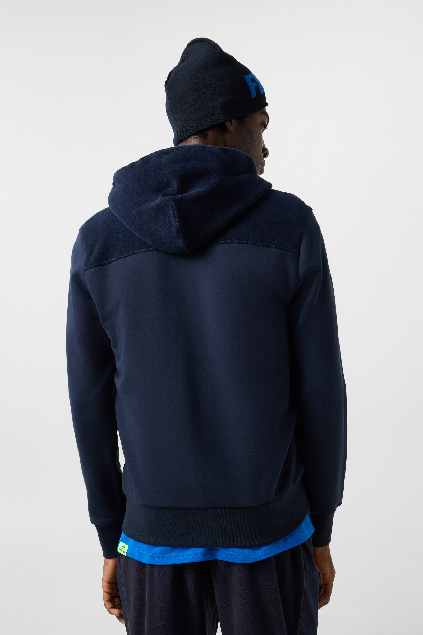 Kano Cotton Jersey Jacket Navy