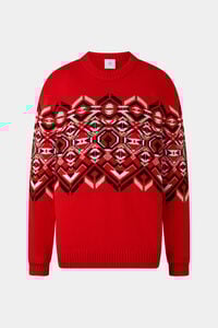 Norwegian jumper Luci Red/black Norwegian jumper Luci Red/black