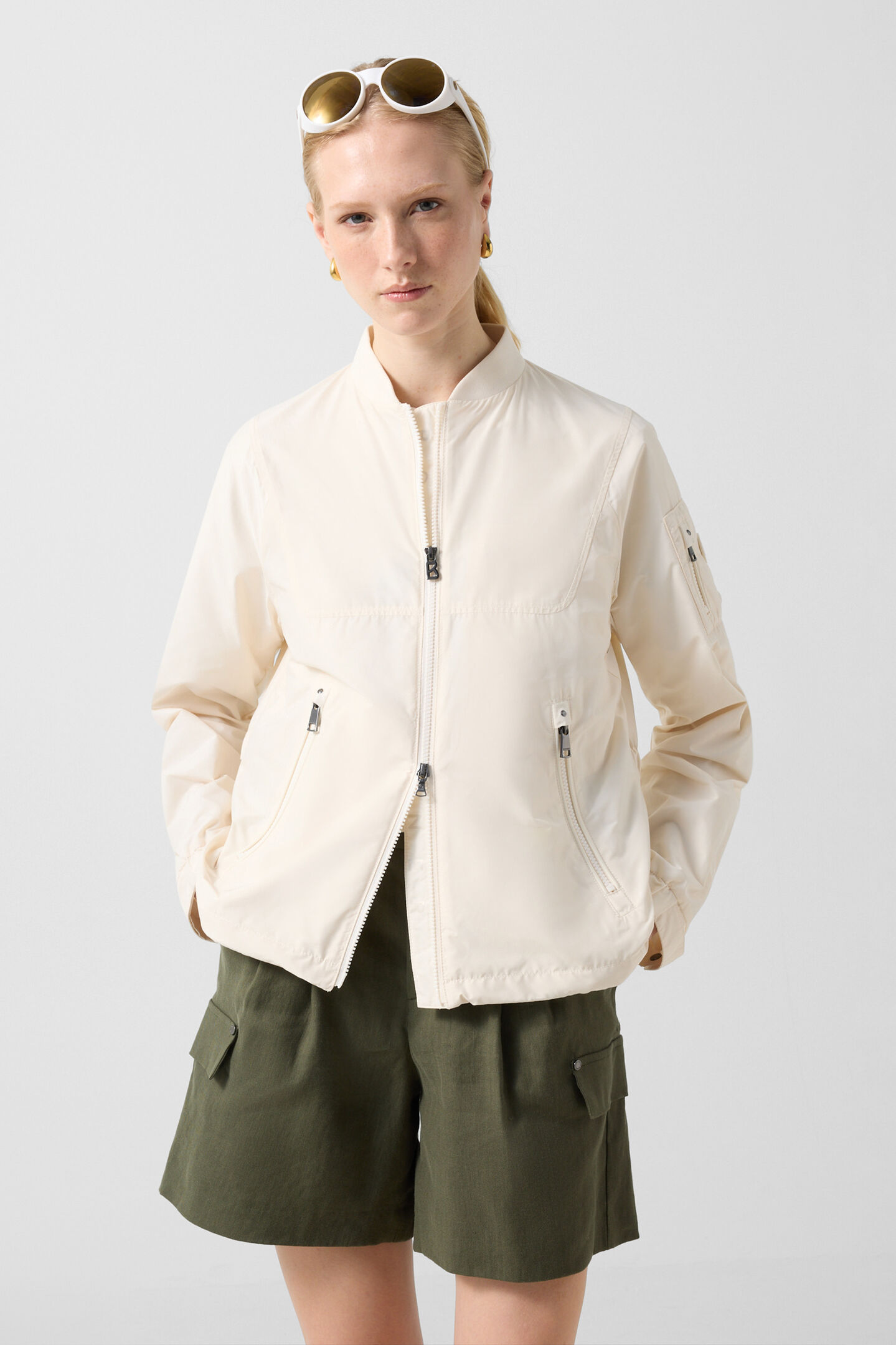 Zafina blouson Cream