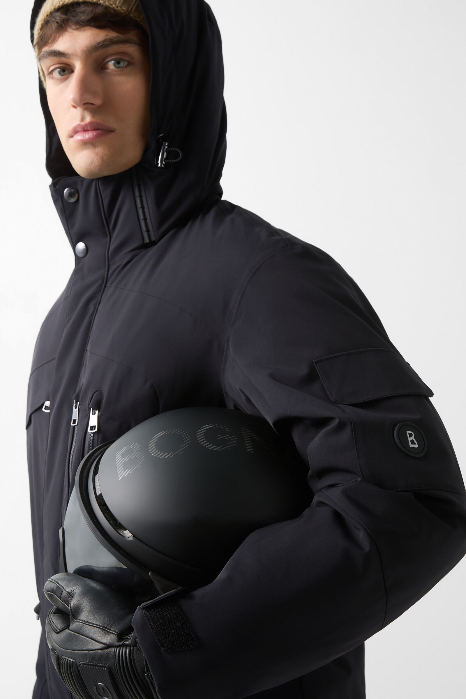 Danjo down ski jacket Black