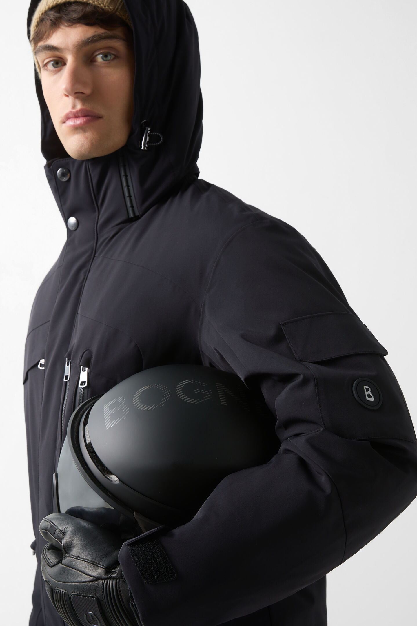 Danjo down ski jacket Black