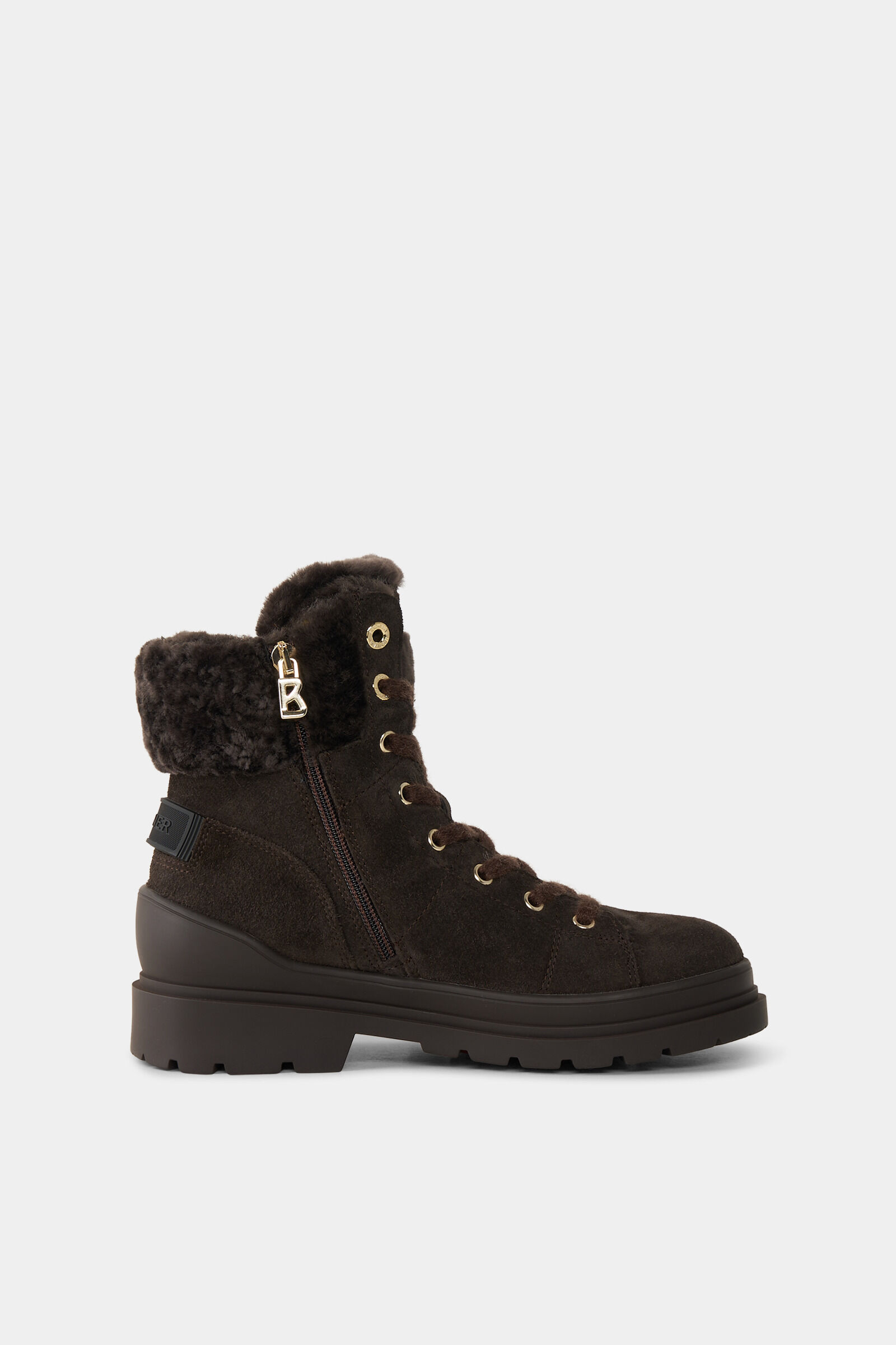 Schn&uuml;rboots St. Moritz mit Spikes Chocolate