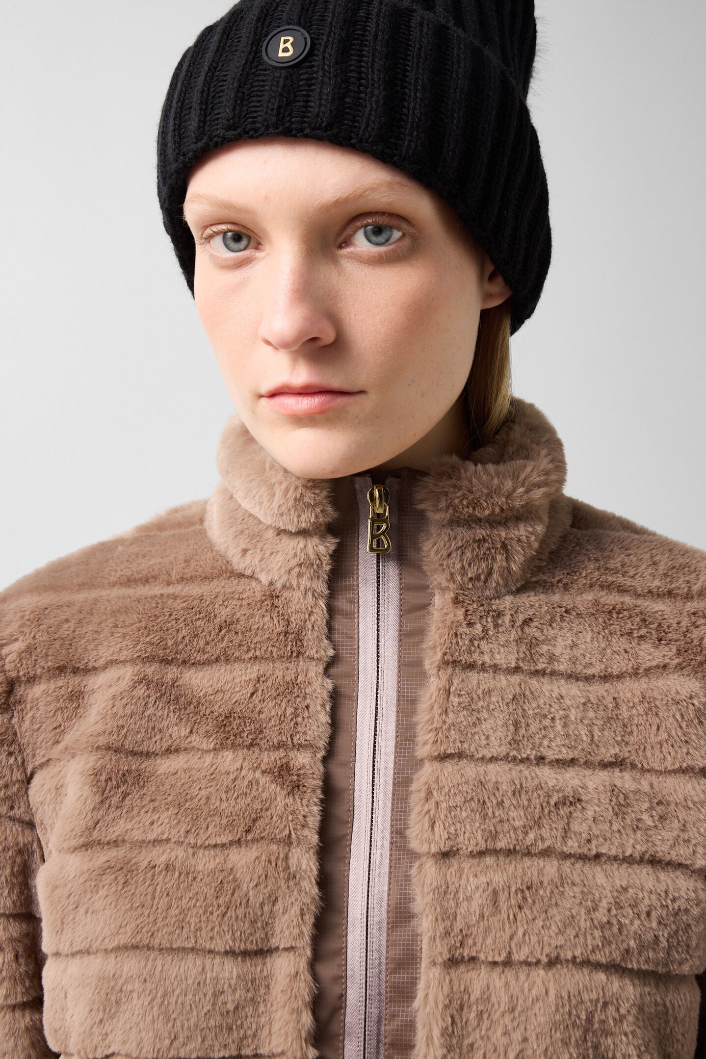 Valesca faux fur jacket Hazel