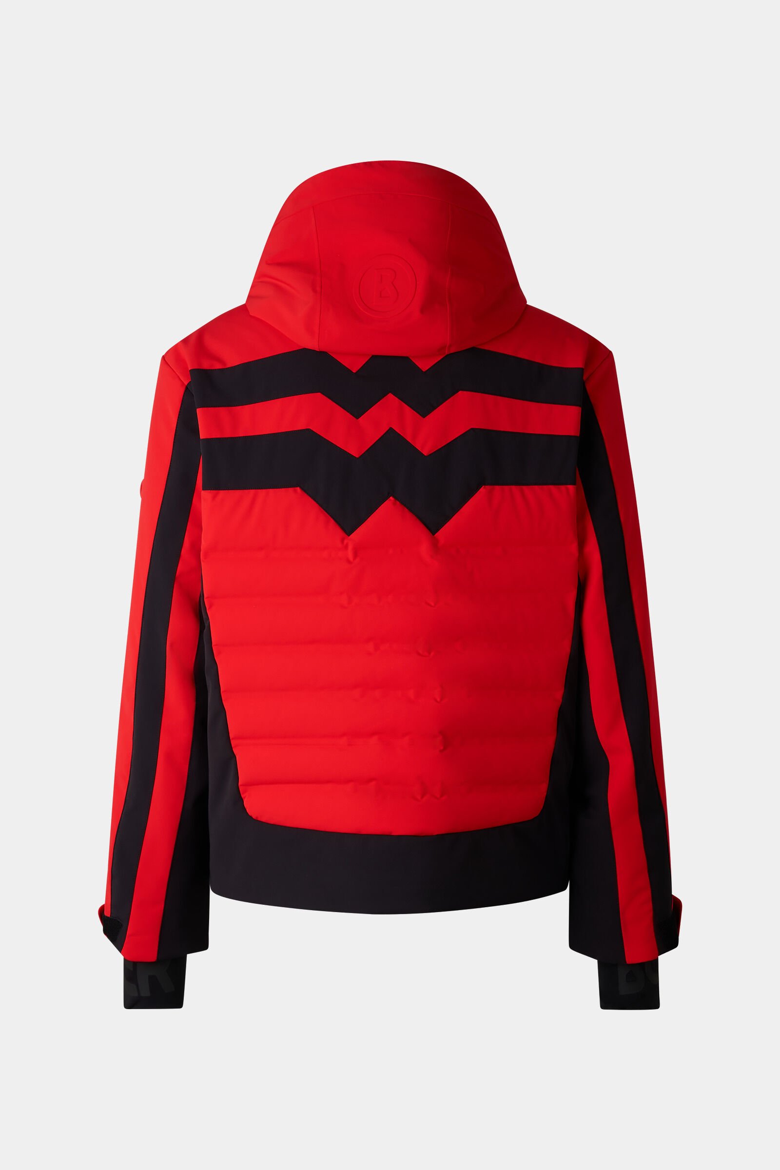 Feliks down ski jacket Red/black