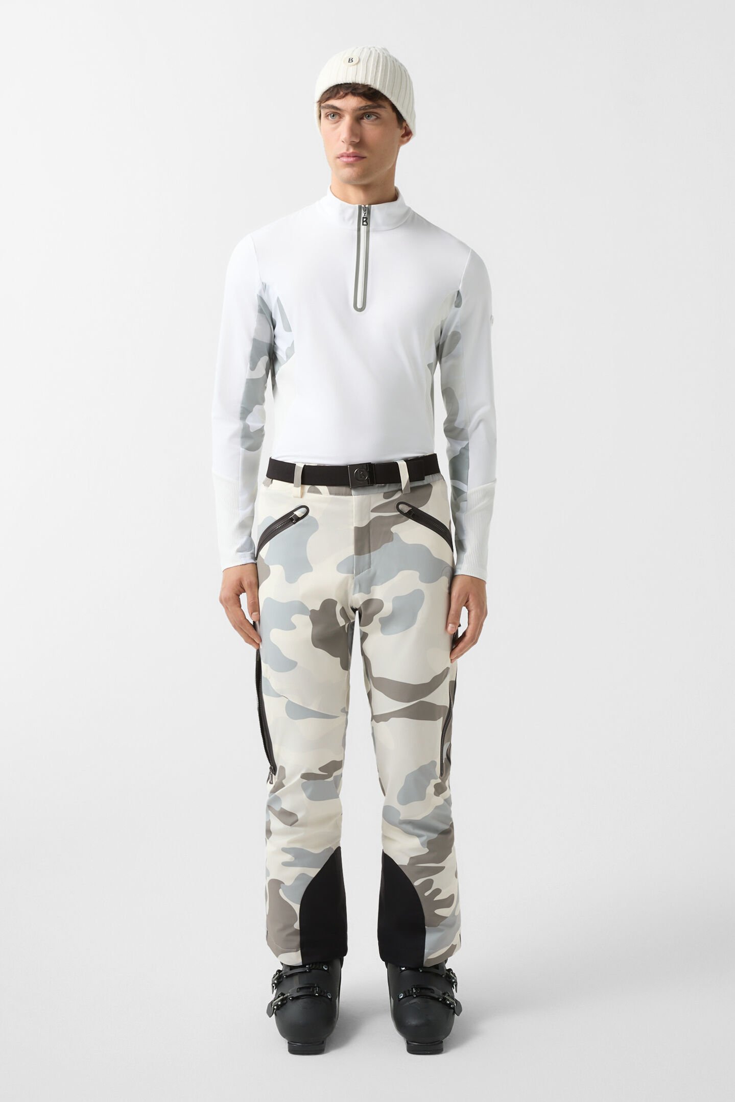 Tim ski trousers Off-white/khaki