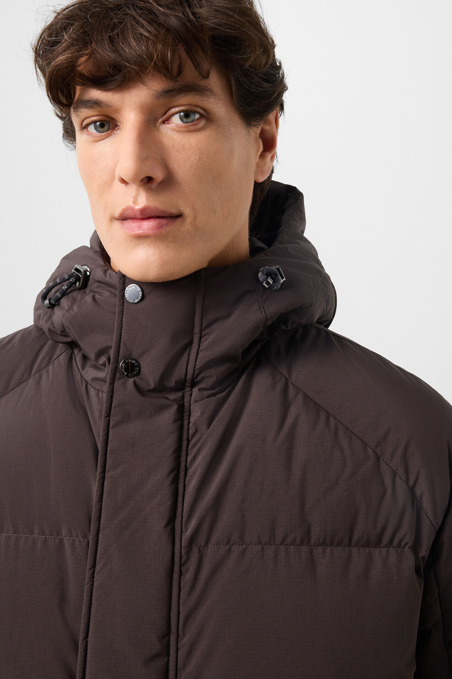 Erico down coat Coffee