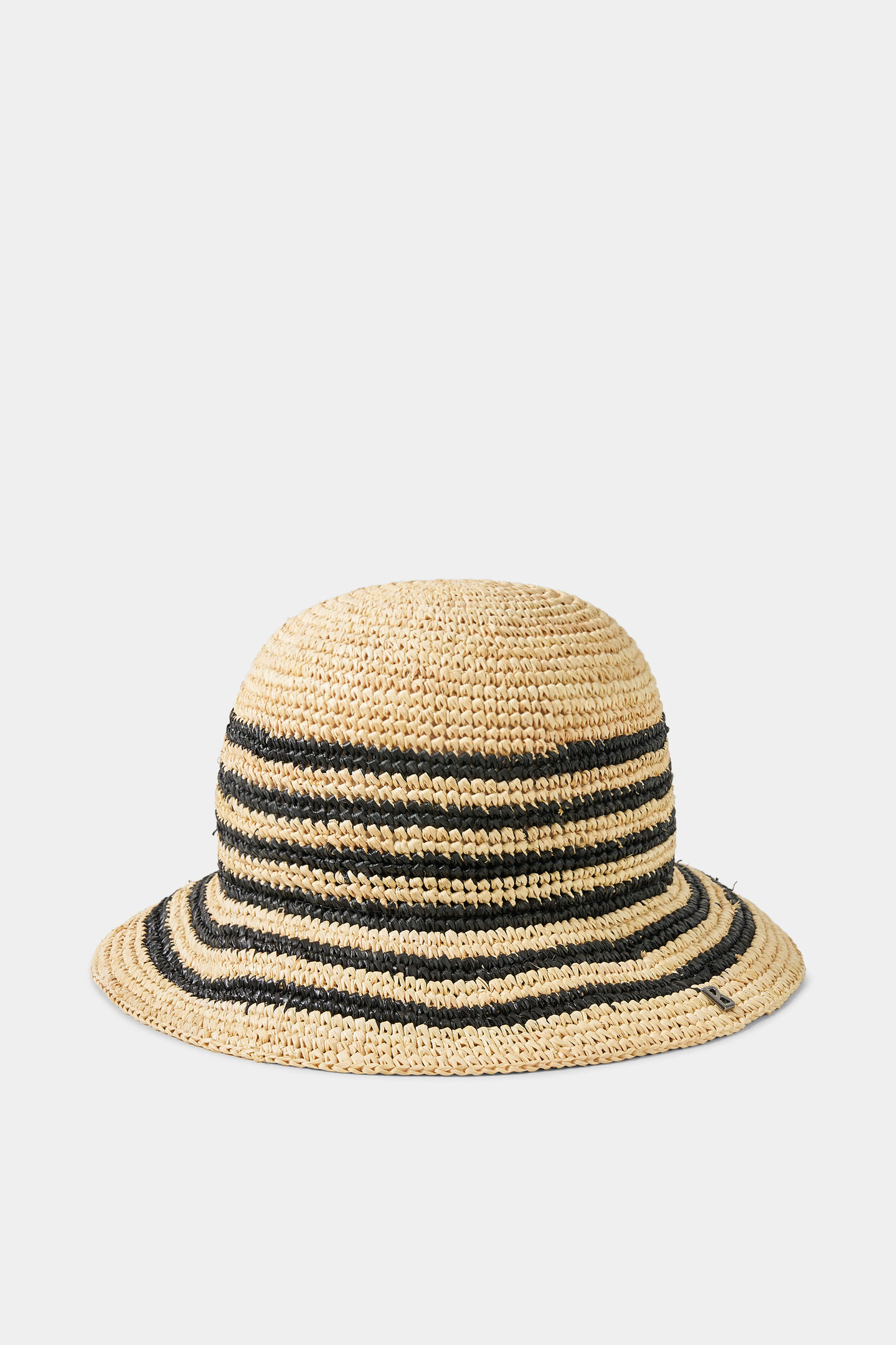 Momo straw hat Beige/black