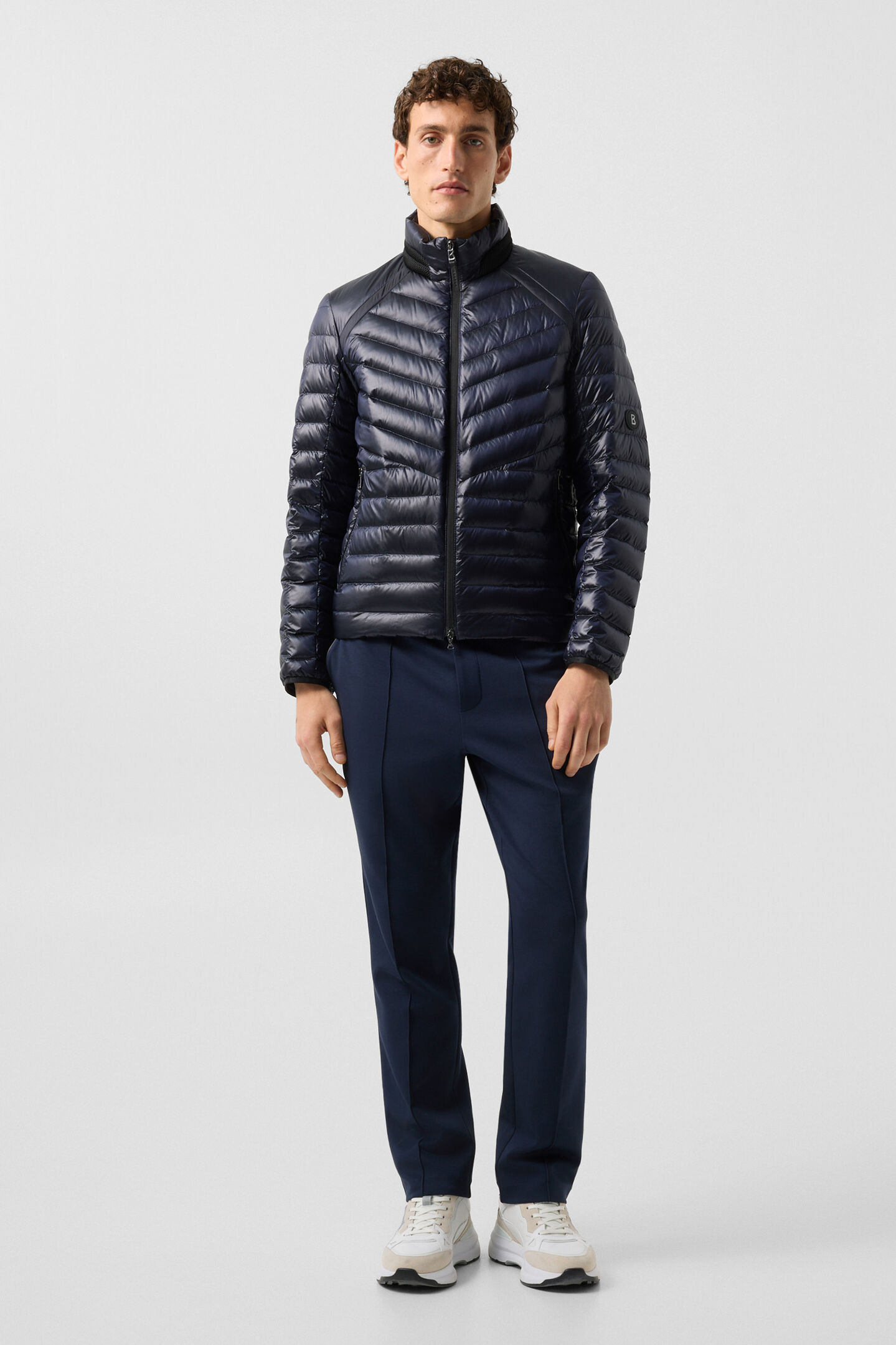 Liman lightweight down jacket Navy blue