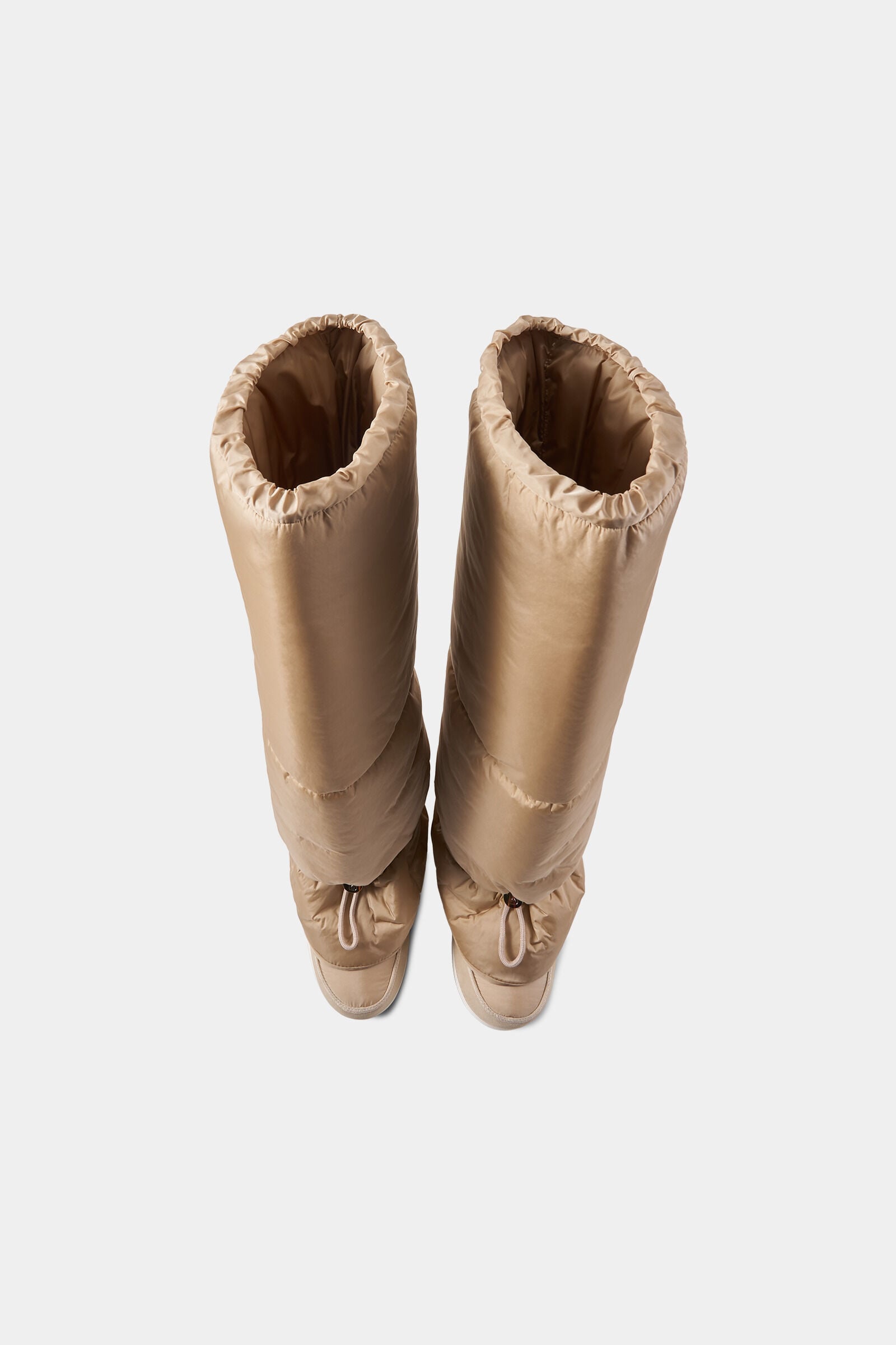 Snow Boots La Plagne Overknee Beige