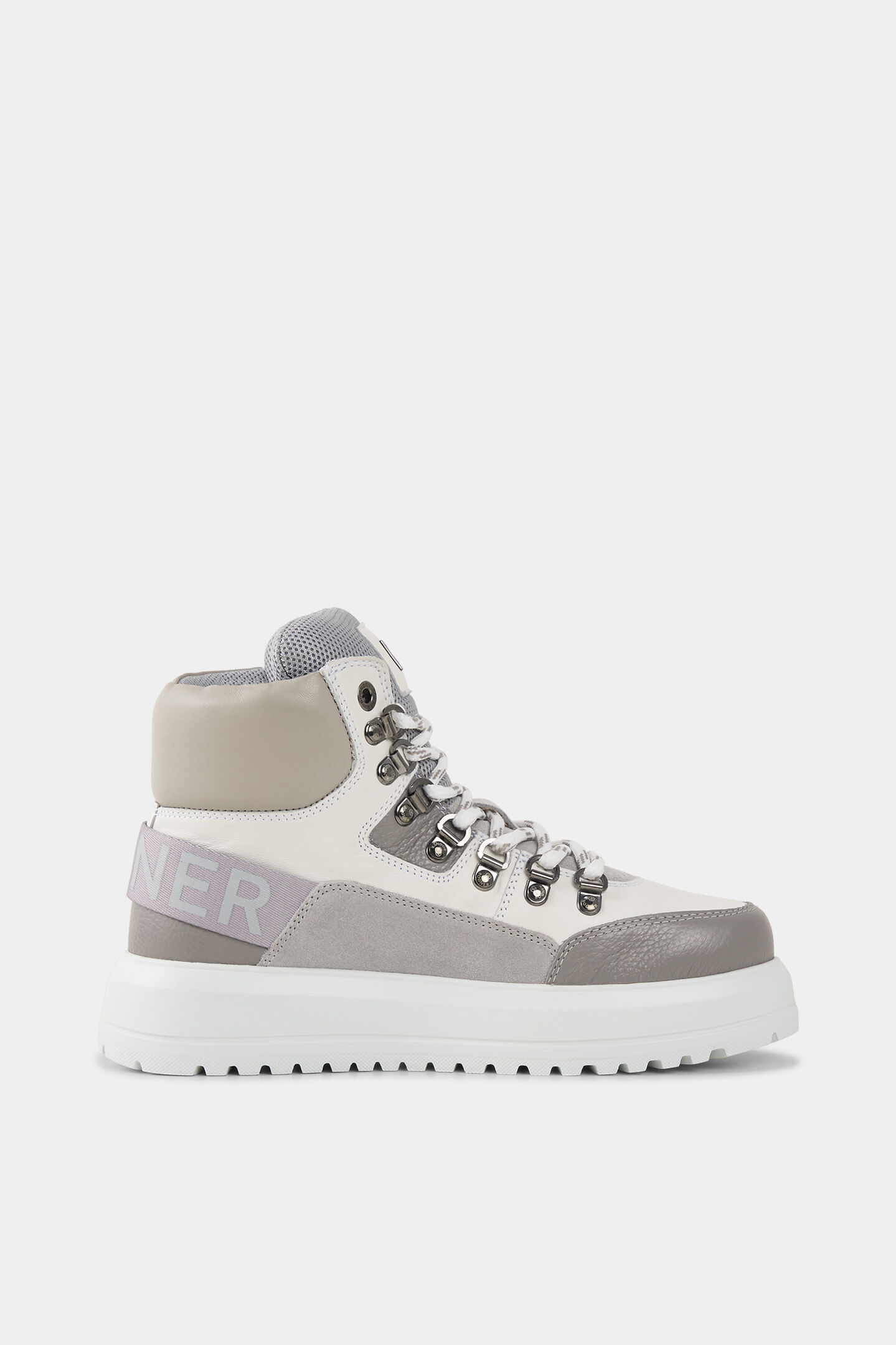 Low Boots Antwerp Grau/Off-White