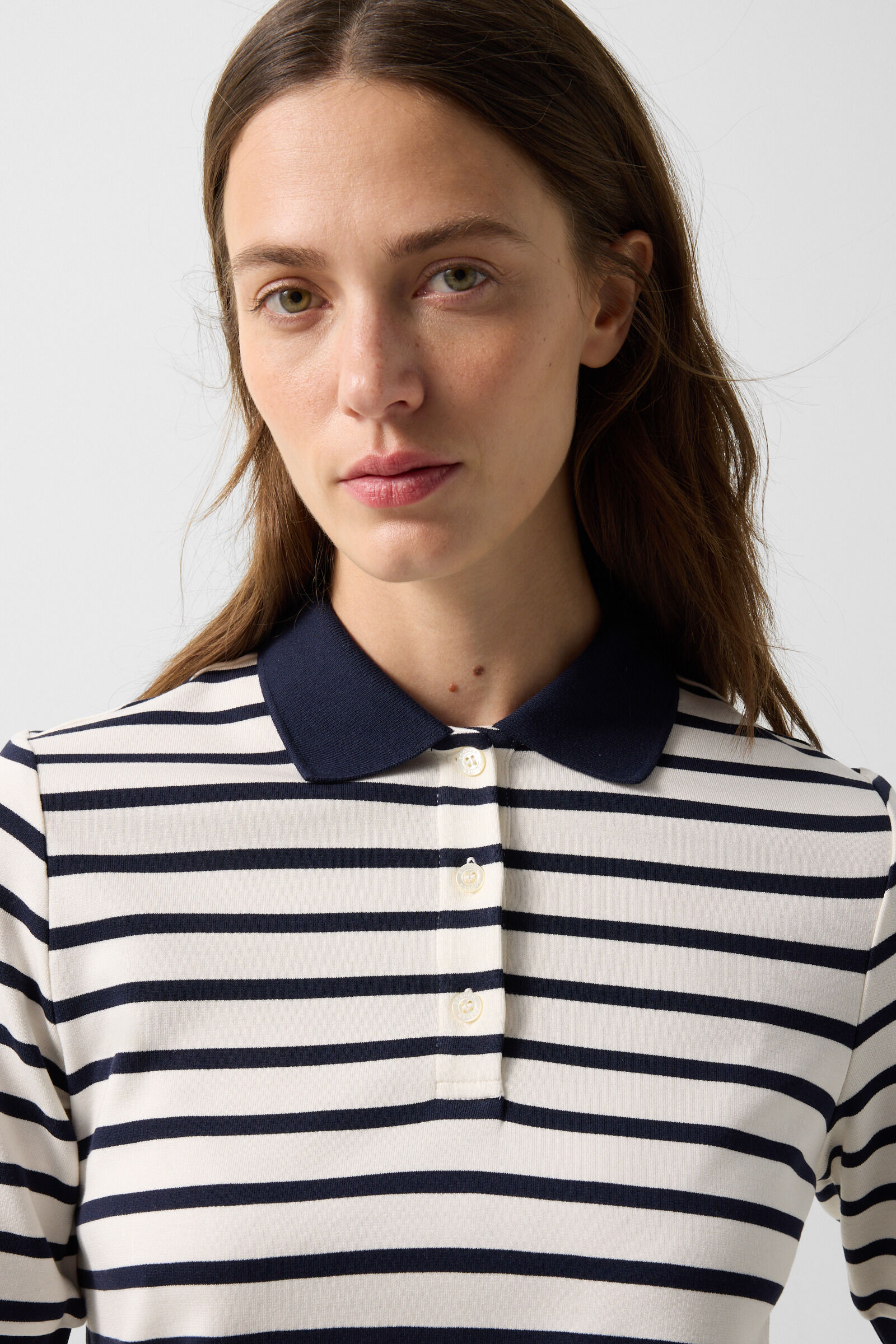 Polo shirt Rea Navy blue/white