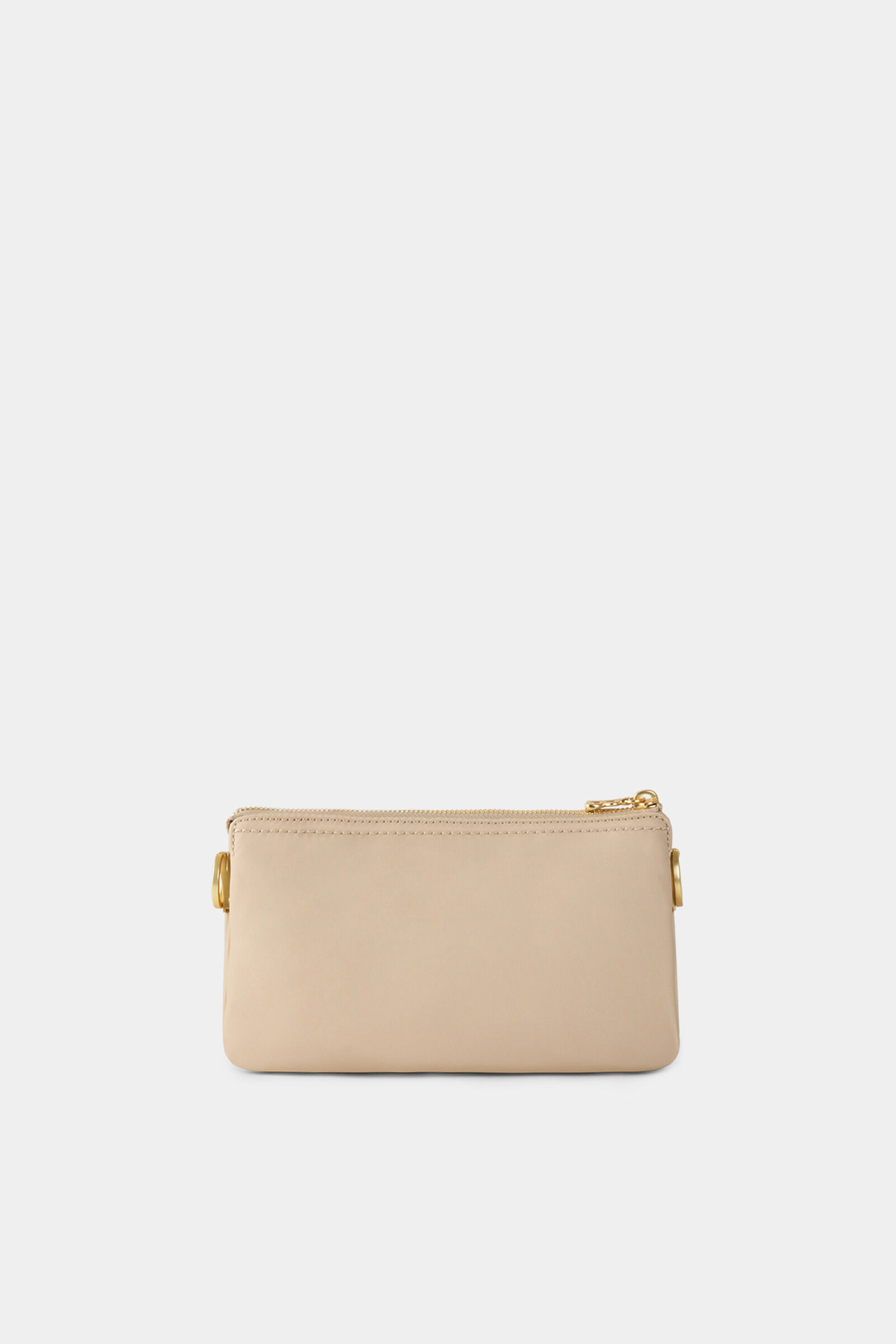 Schultertasche Saxon Taja Beige
