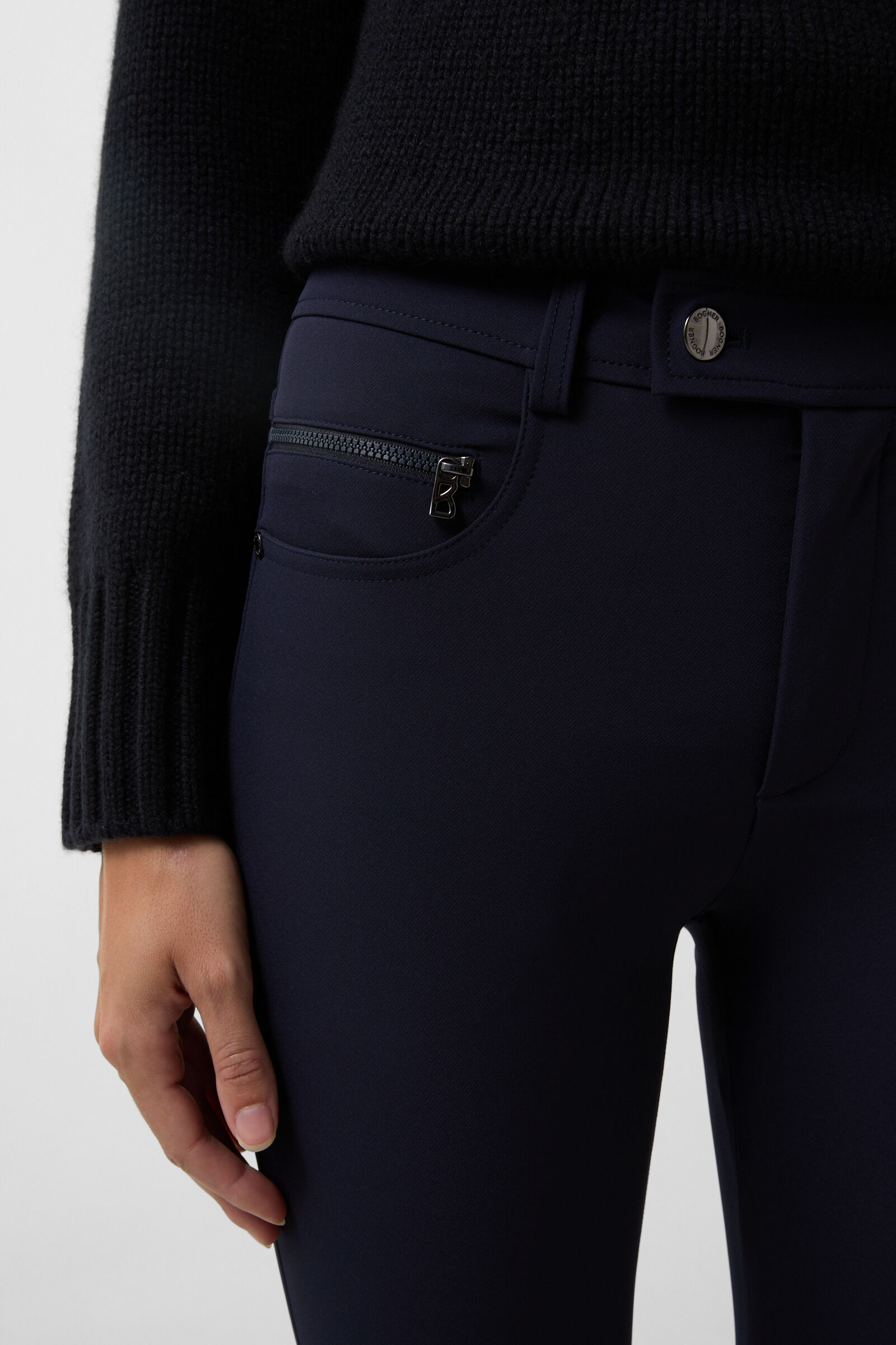 Stretch trousers Lindy Navy blue