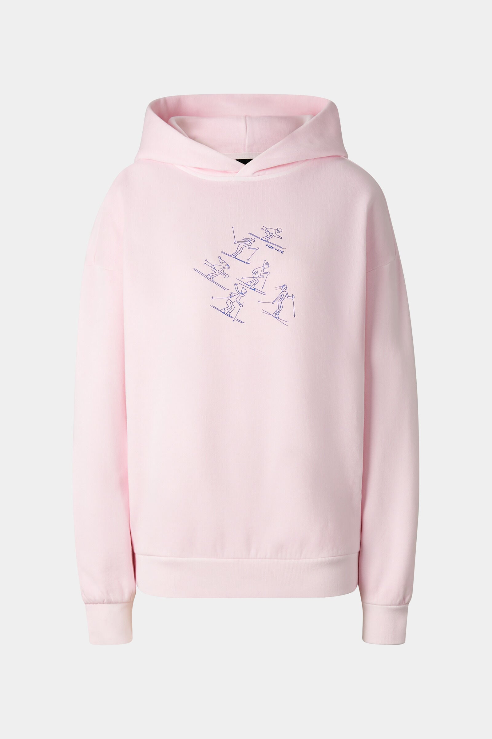 Sibel Cotton Hoodie Pink