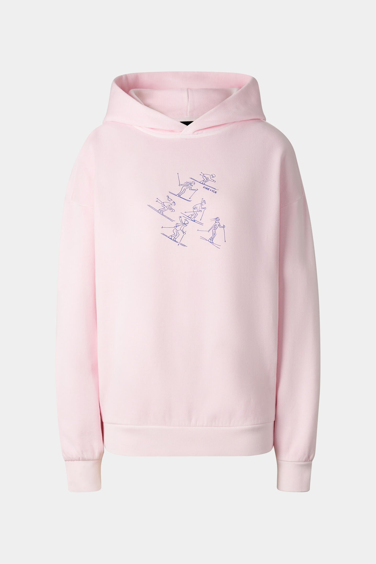 Sibel Cotton Hoodie Pink