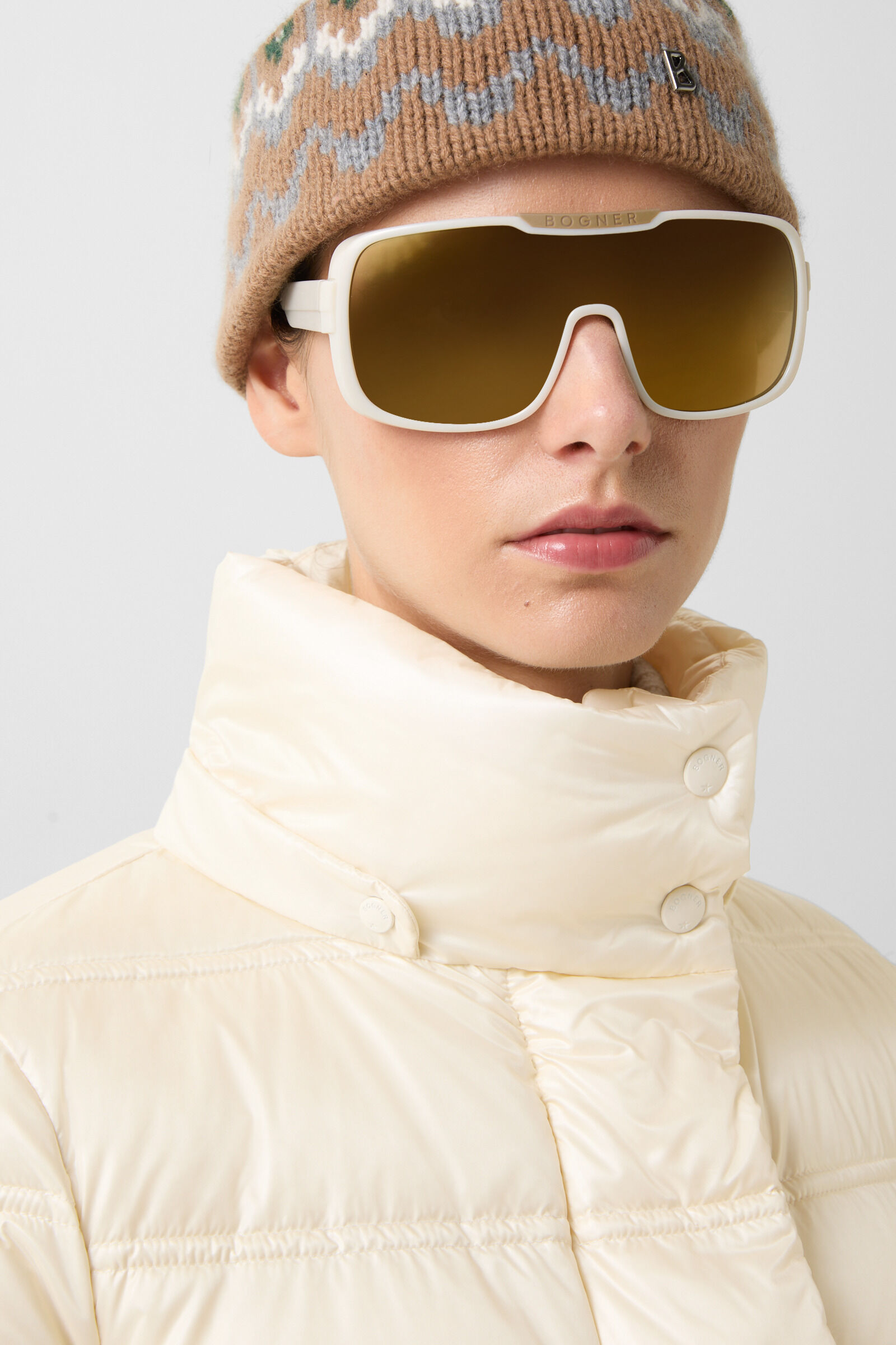 Leslie down jacket Cream