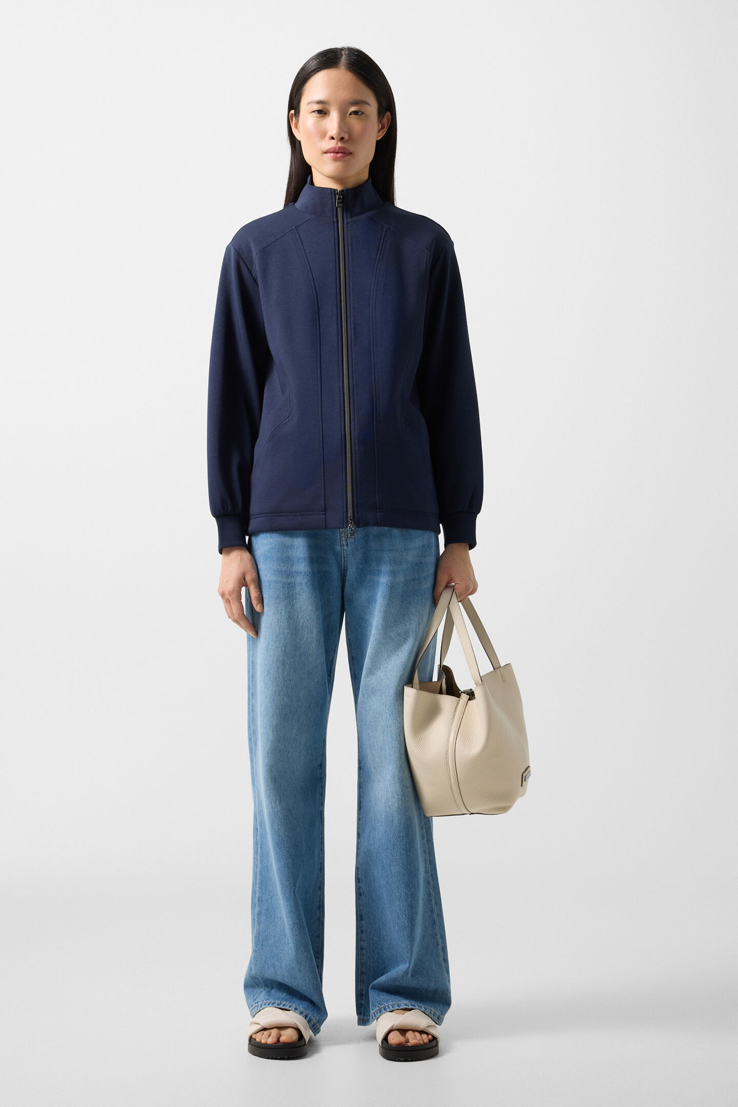 Calice jersey jacket Navy blue