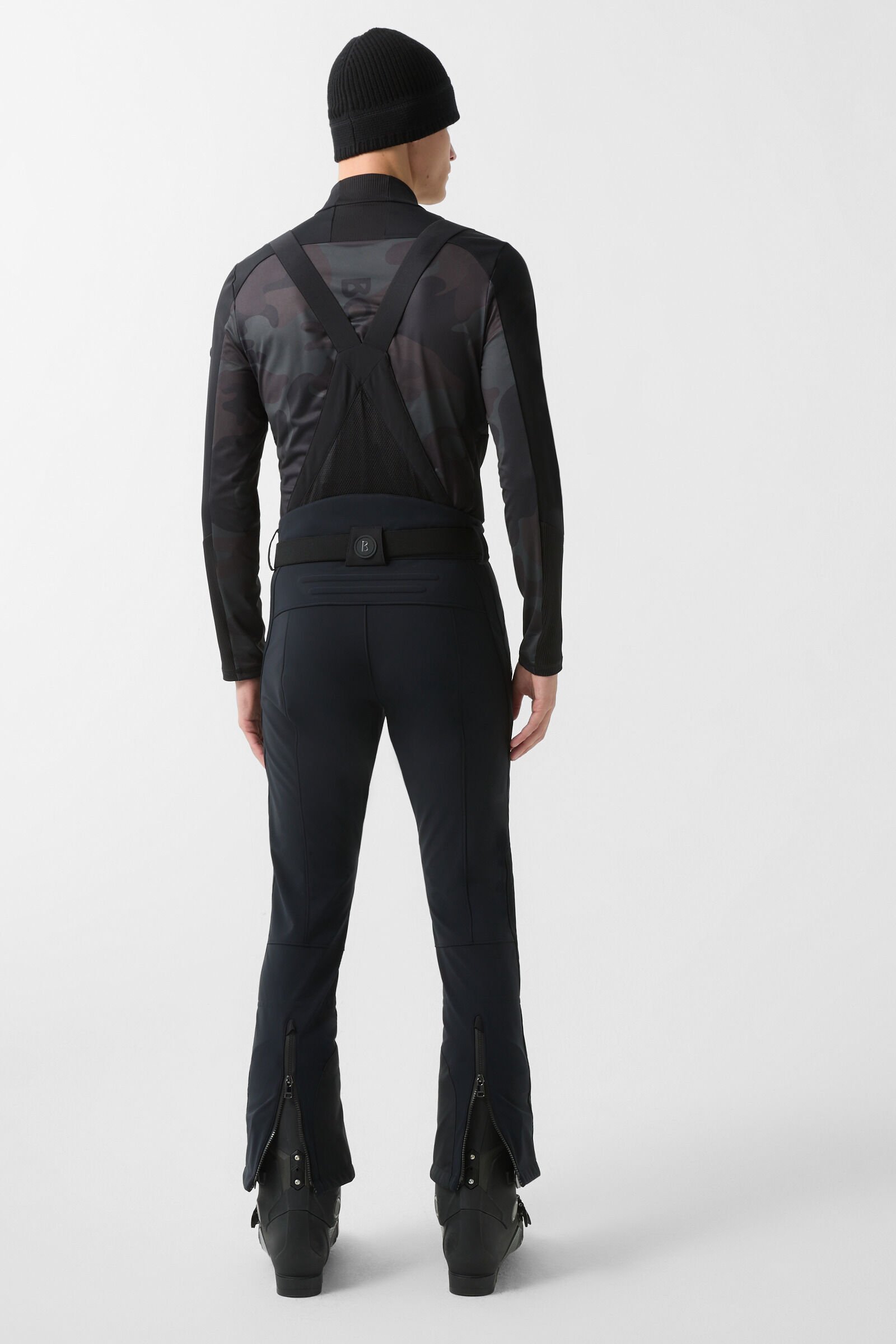 Curt softshell ski trousers Black