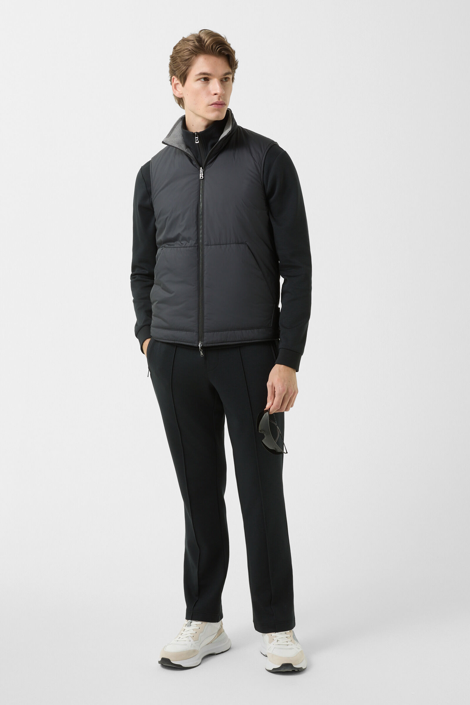 Willis reversible waistcoat Black/grey