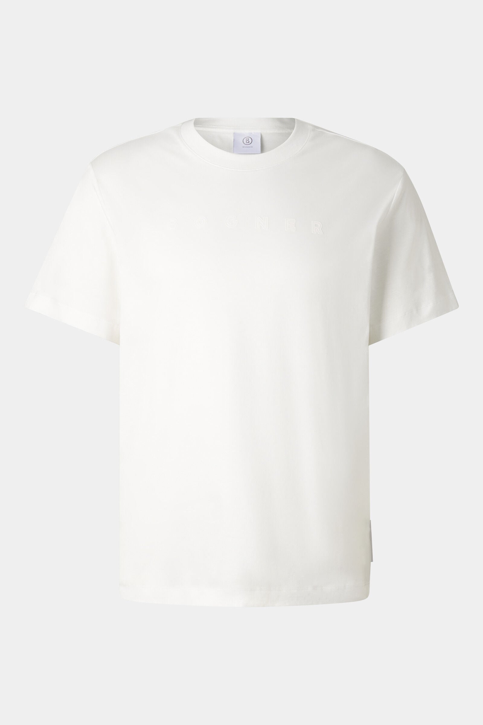 Baumwoll-T-Shirt Lukas Wei&szlig;