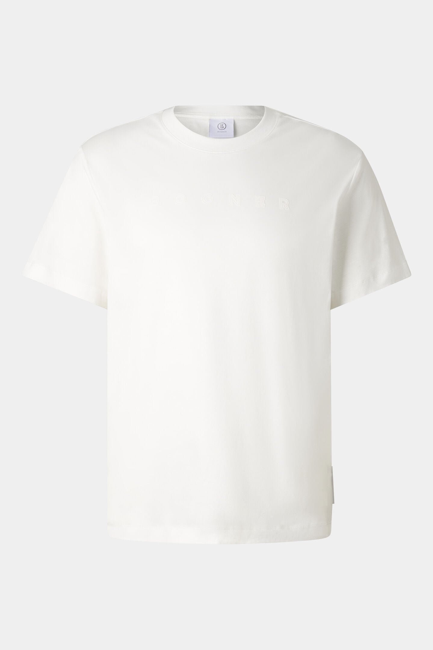 Baumwoll-T-Shirt Lukas Wei&szlig;