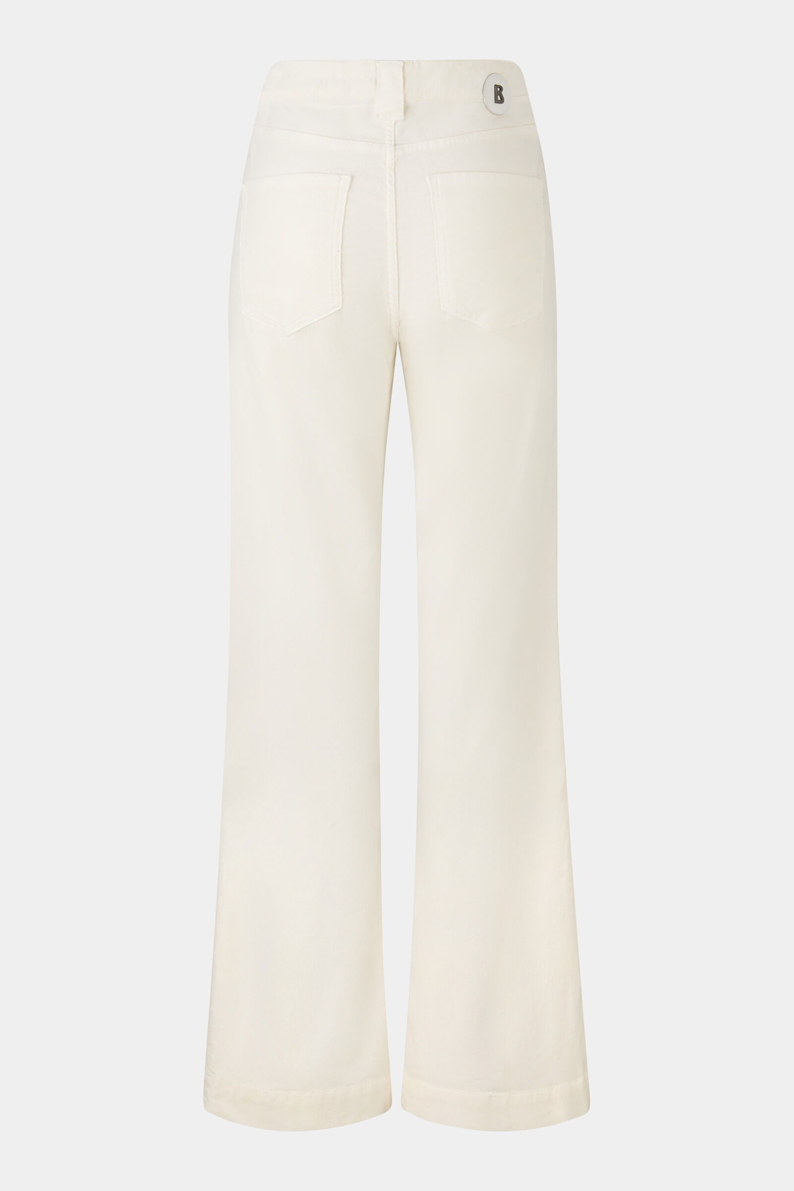 Devin velvet trousers Cream