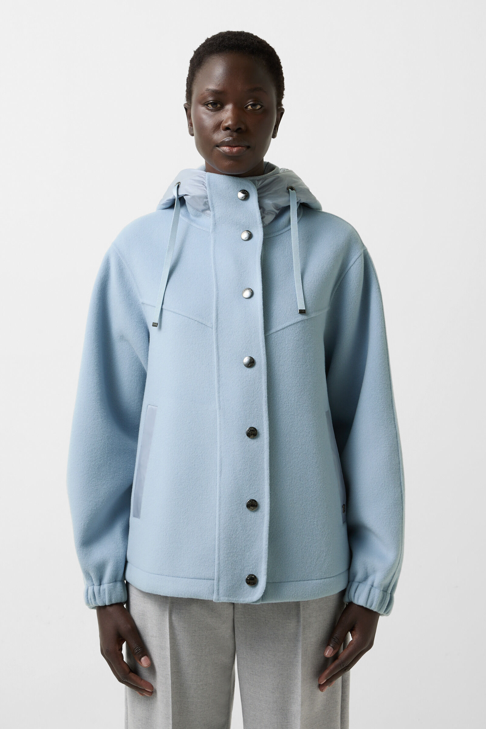 Doubleface jacket Mariet Light blue