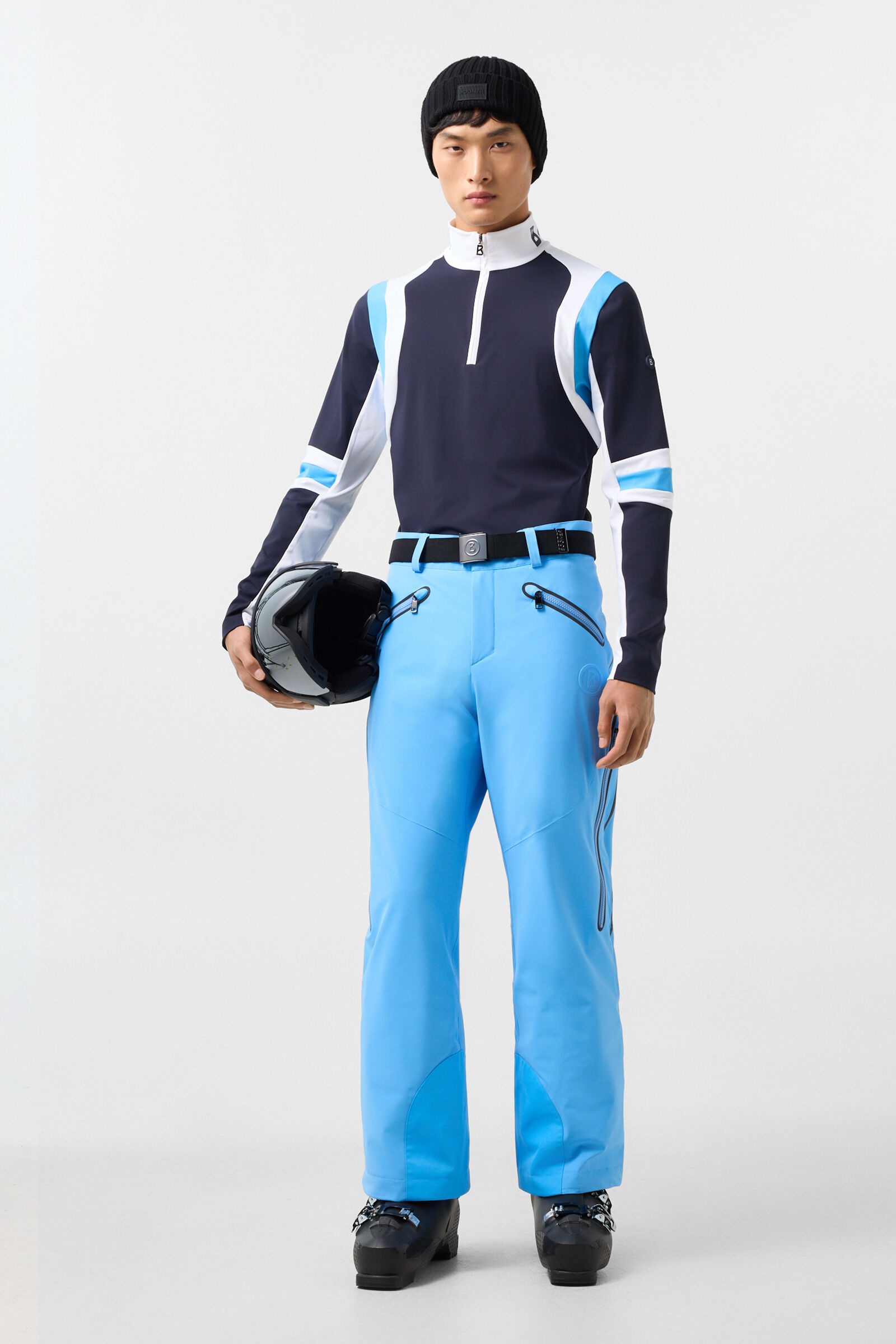 Tim's ski trousers Cyan-blue