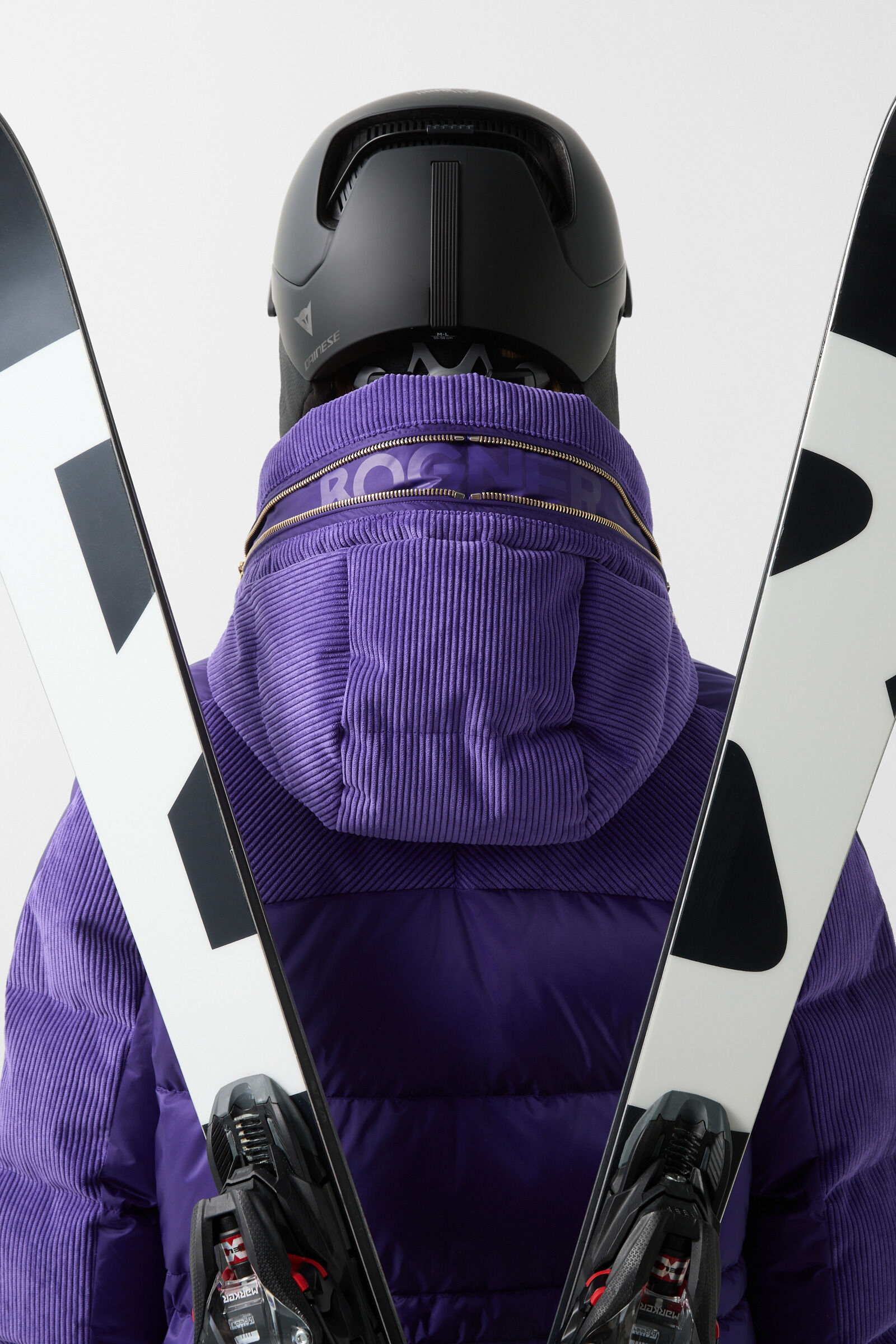 Marli corduroy ski jacket Violet