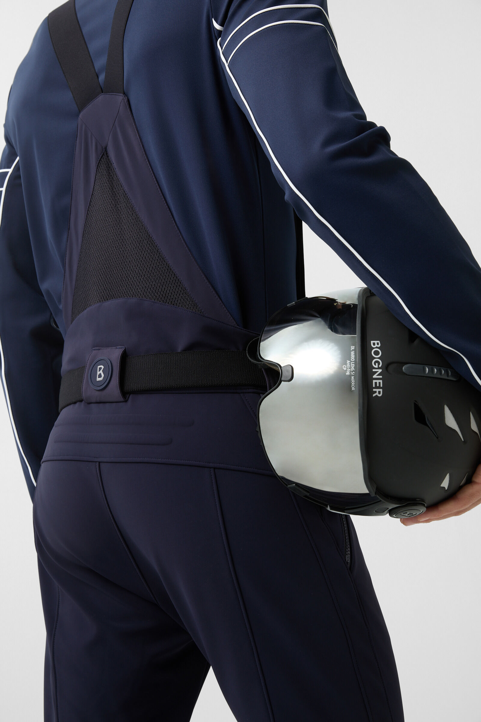 Curt softshell ski trousers Navy blue