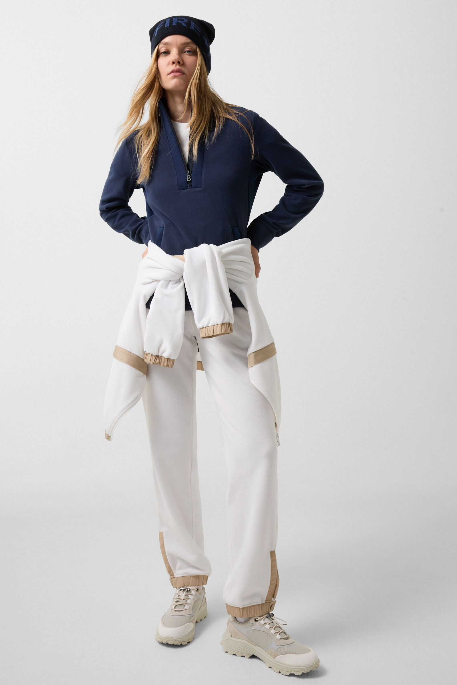 Lilian fleece jumper Dark blue