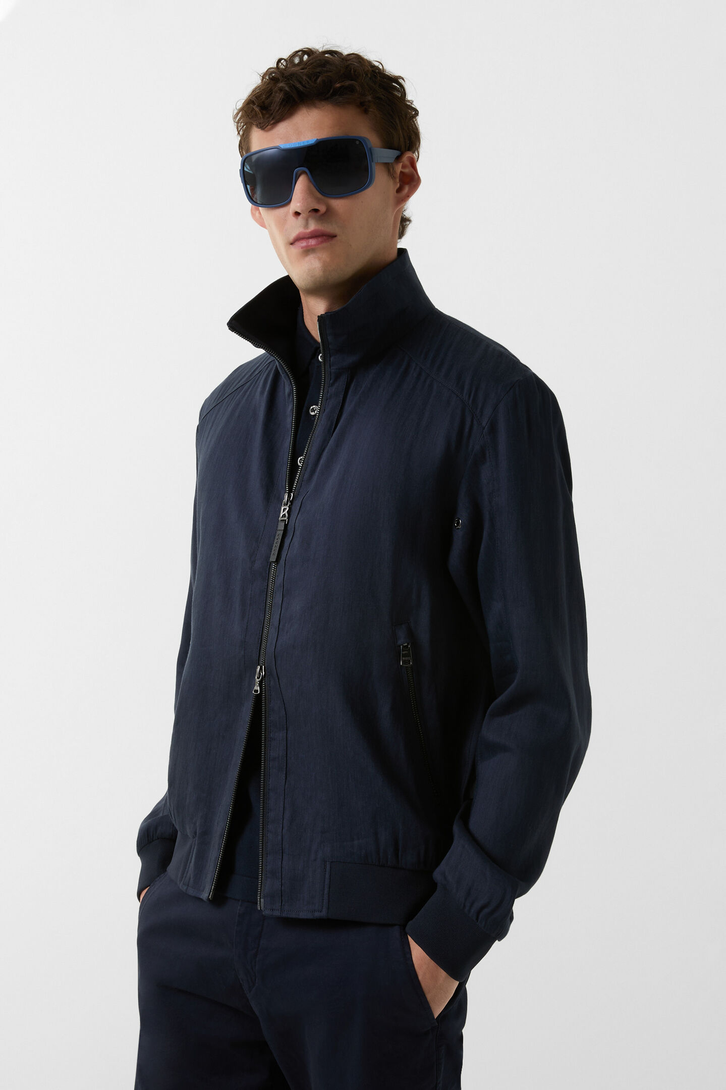 Jonas blouson jacket Navy blue