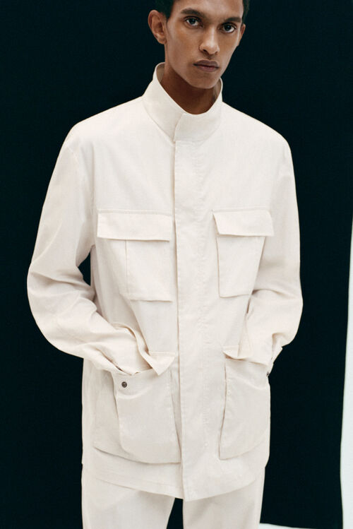 Fieldjacket Errol Creme