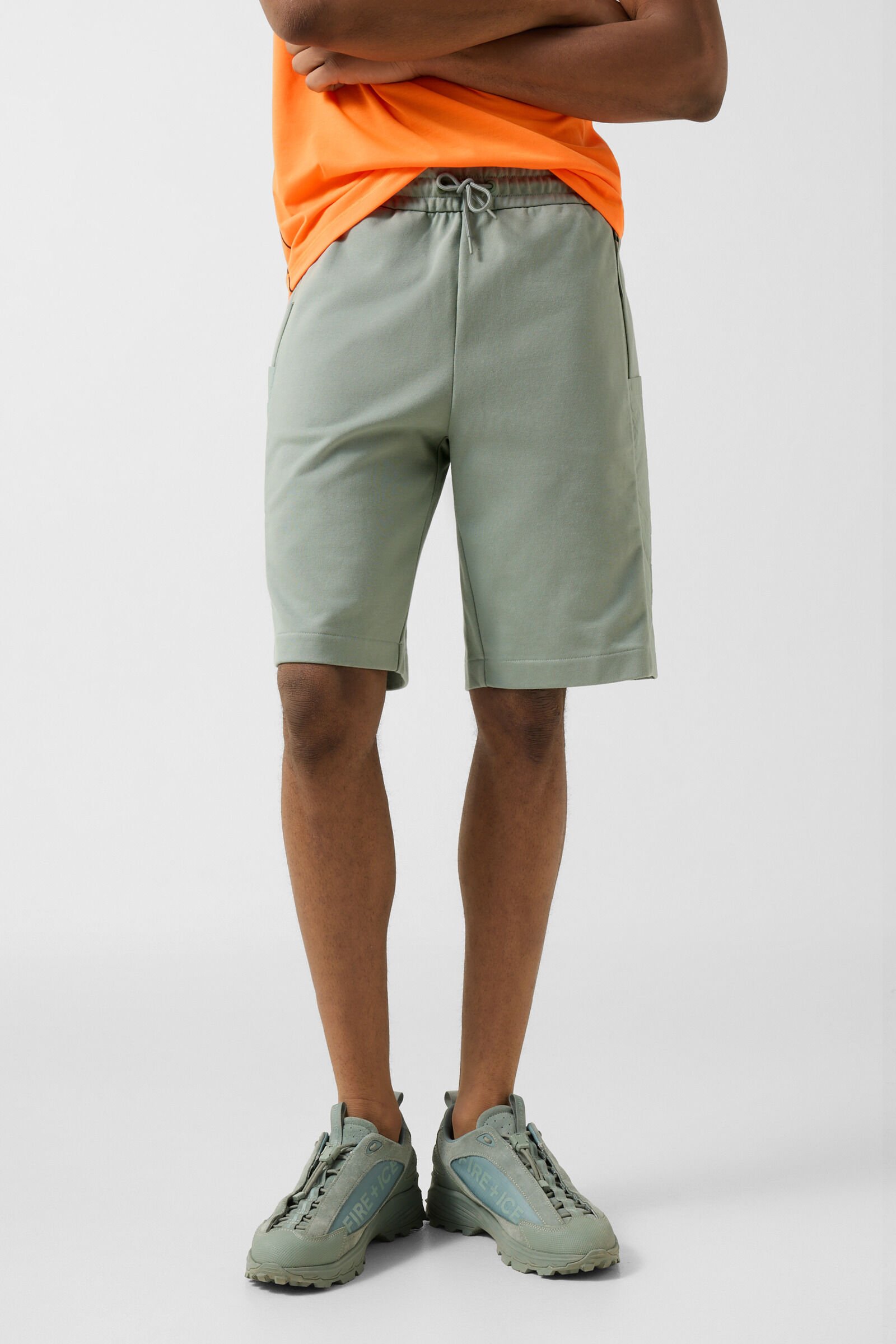 Leif sweatshorts Eucalyptus