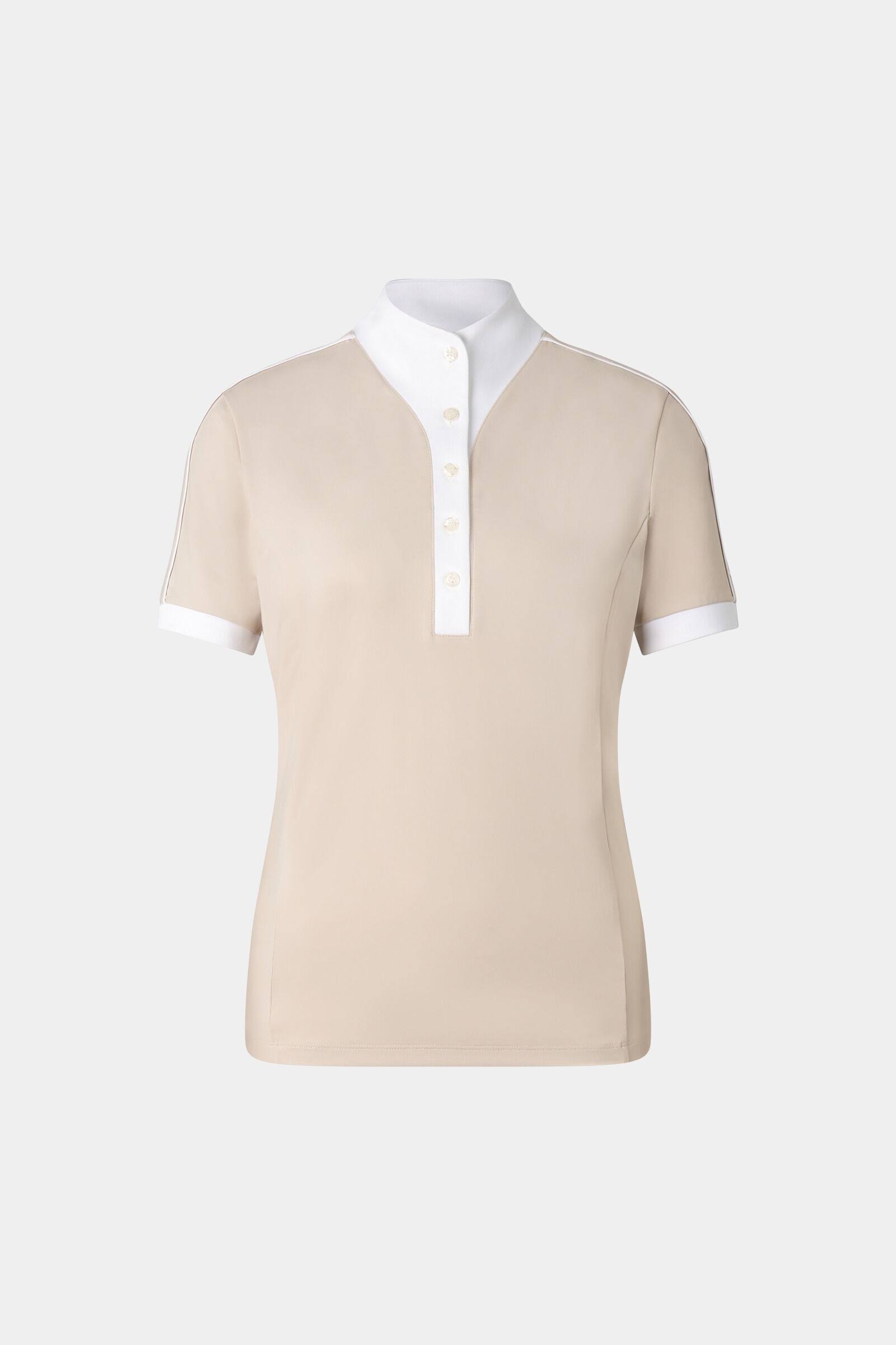 T-shirt fonctionnel Katrina sable/blanc