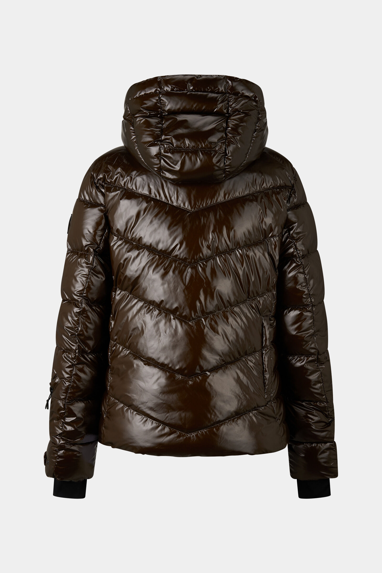 Saelly quilted jacket Chocolate